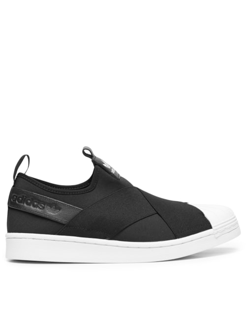 Tênis Feminino Superstar Slip On - Preto