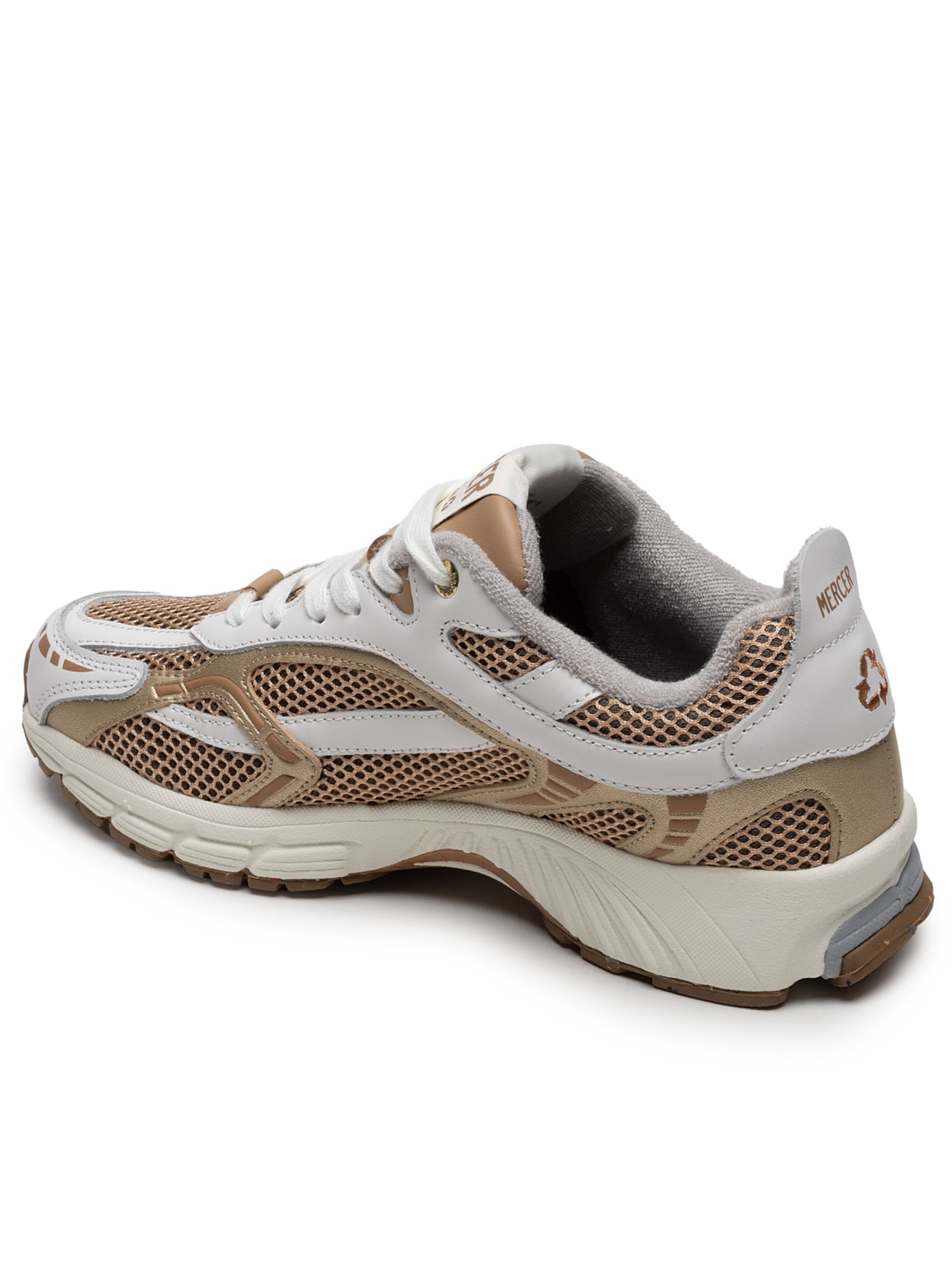 Tênis Feminino The Re-Run Silver Off White Mercer