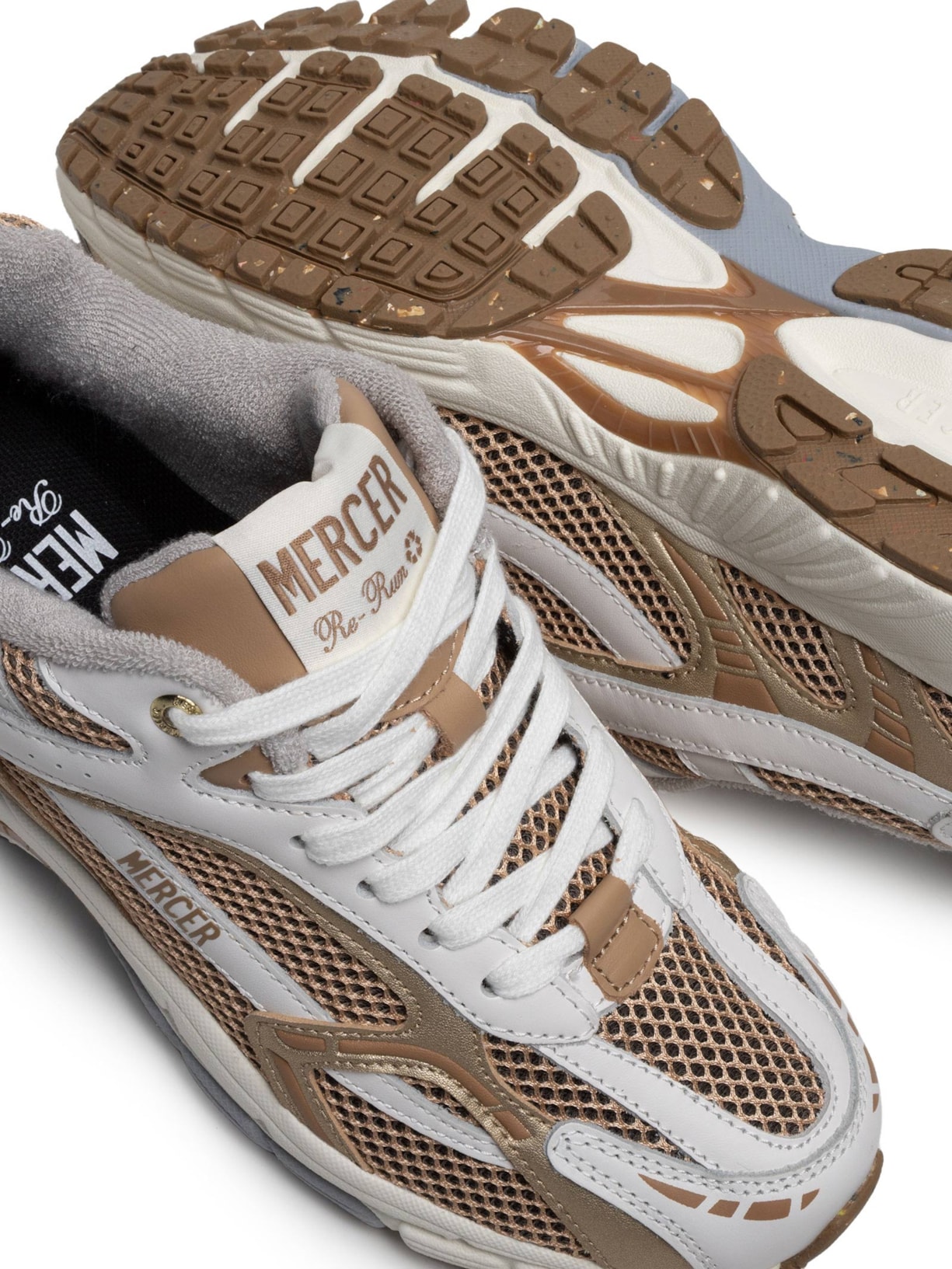 Tênis Feminino The Re-Run Silver Off White Mercer