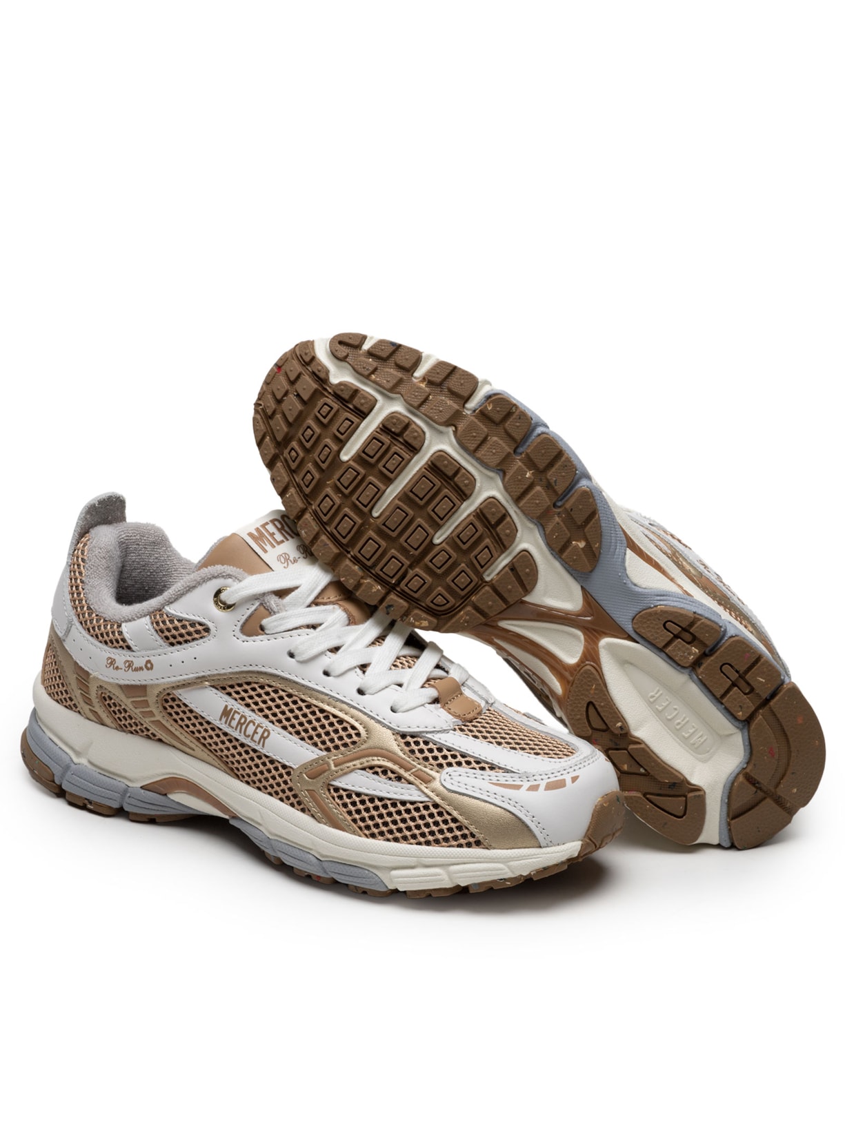 Tênis Feminino The Re-Run Silver Off White Mercer