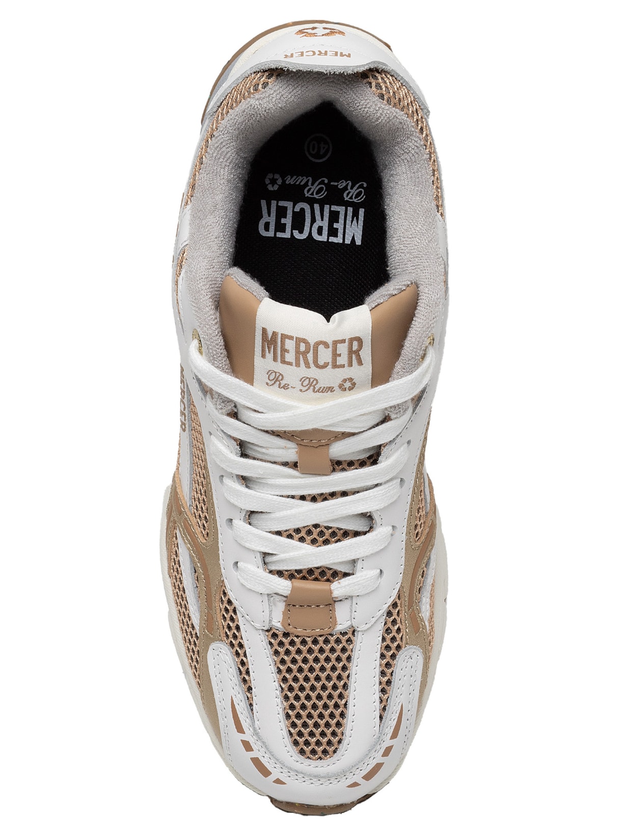 Tênis Feminino The Re-Run Silver Off White Mercer