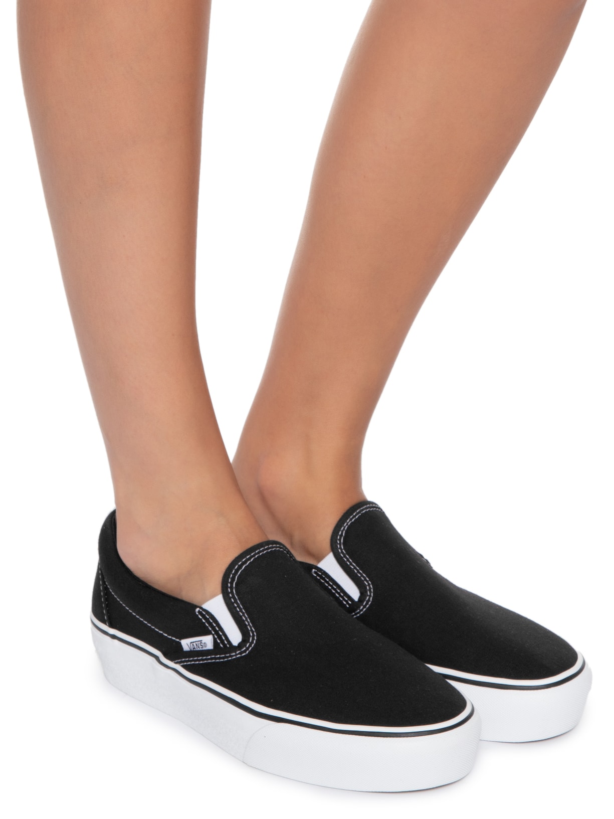 Tenis Vans Slip On Inteiro Preto Tênis Vans Classic Slip On