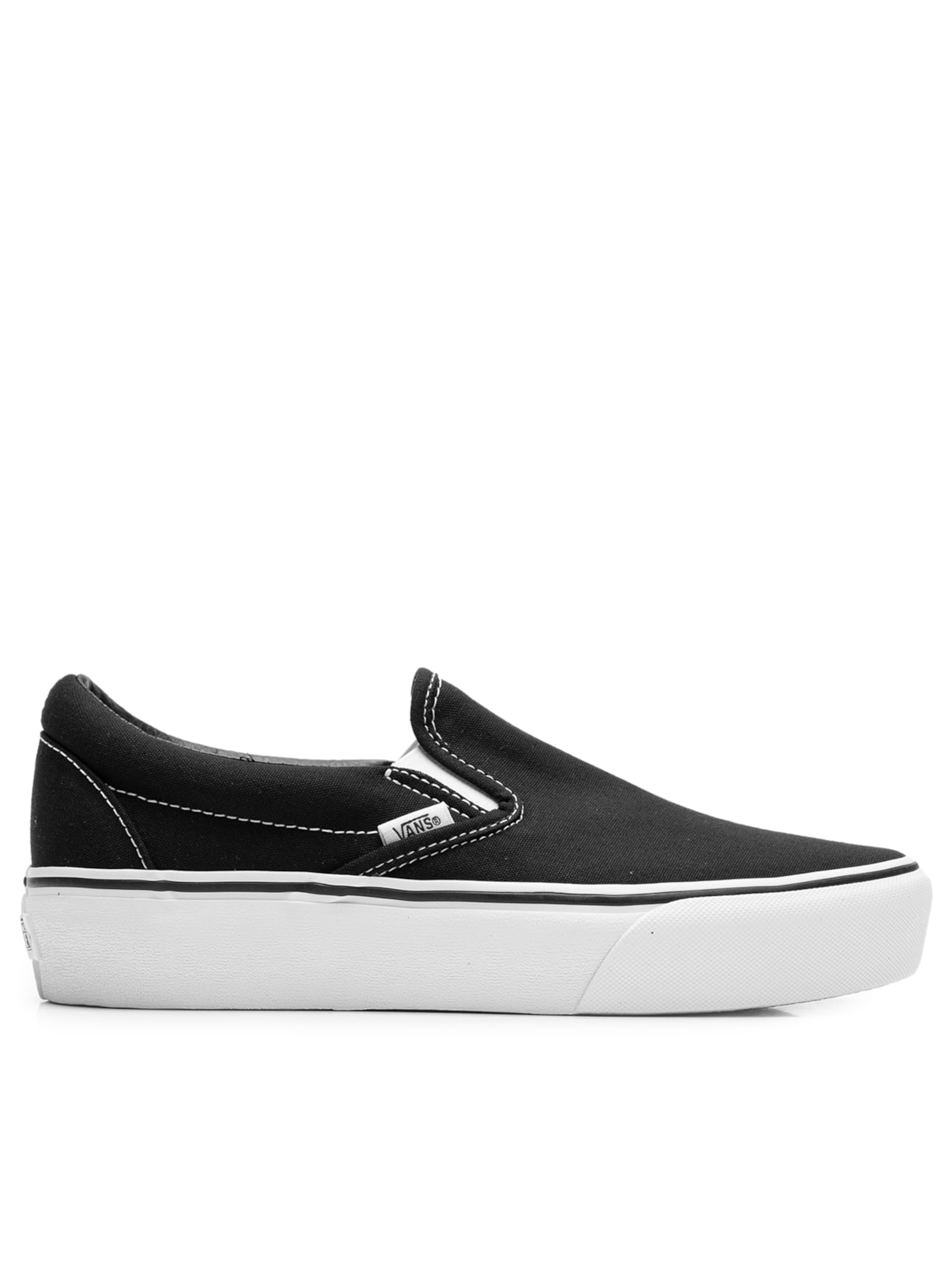 Tênis Feminino Ua Classic Slip On Platform - Preto