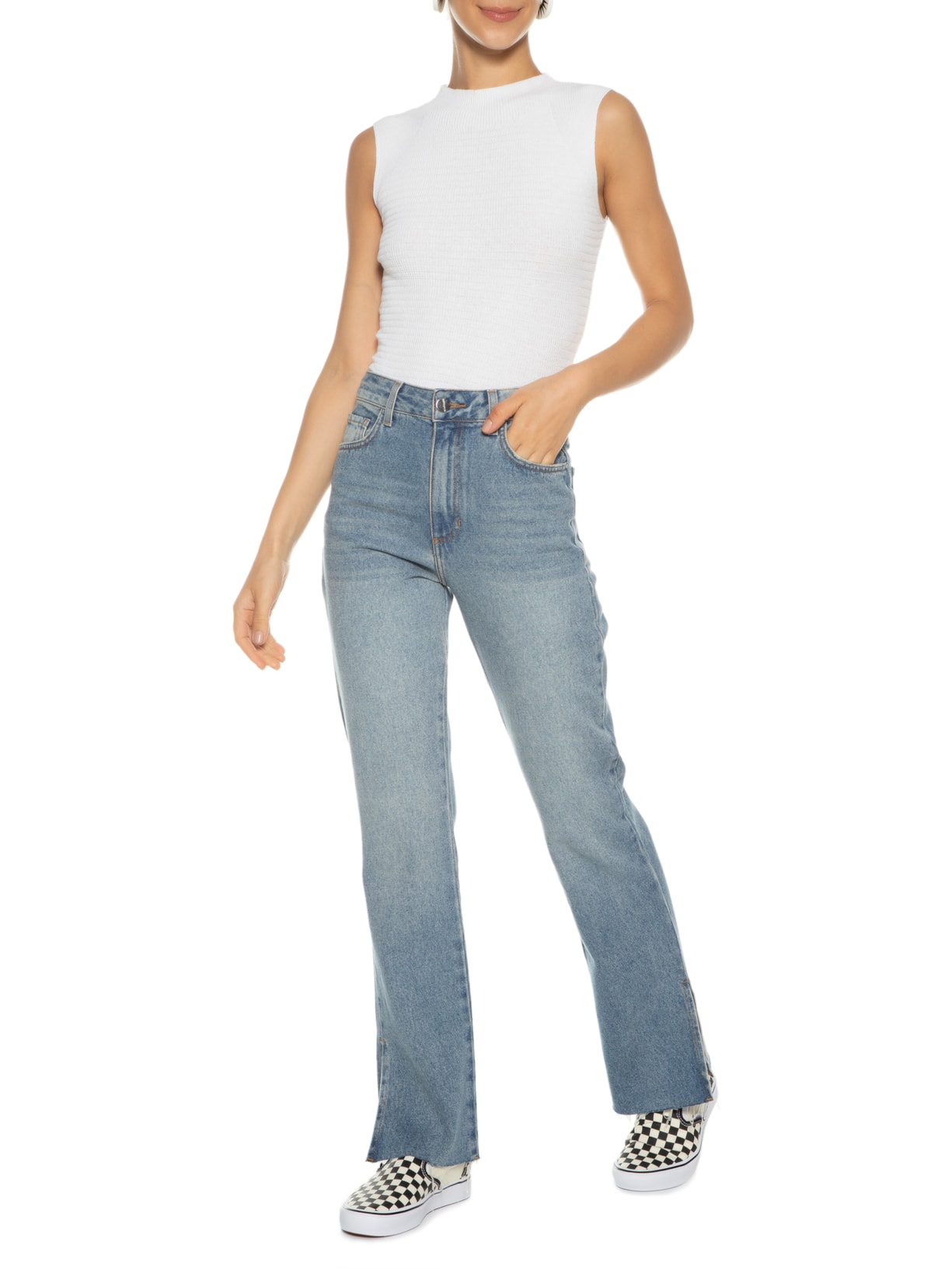 Vans Tênis Feminino Ua Comfycush Slip On Branco