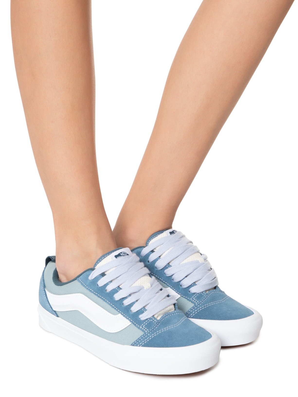 Vans - Tênis Feminino Ua Knu Skool Mesh - Azul