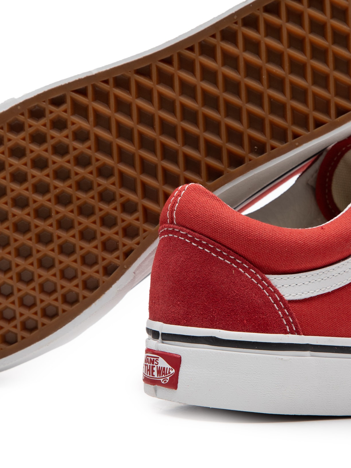 Vans Tenis Red Feminino Tênis Vans Atwood Canvas Feminino Vinho/Branco