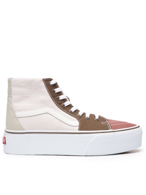 Tênis Feminino UA Sk8-Hi Tapered Stackform - Rosa