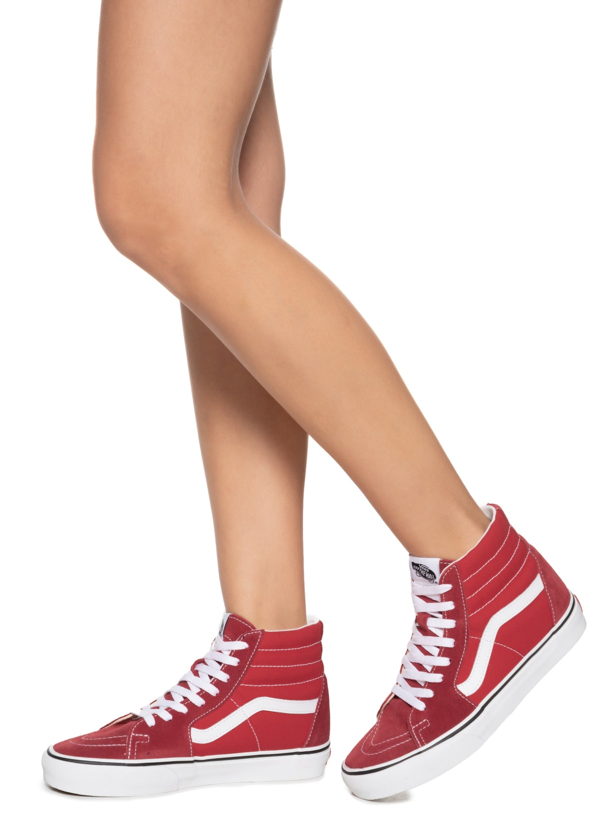 Vans Tênis Feminino UA SK8-HI Vermelho