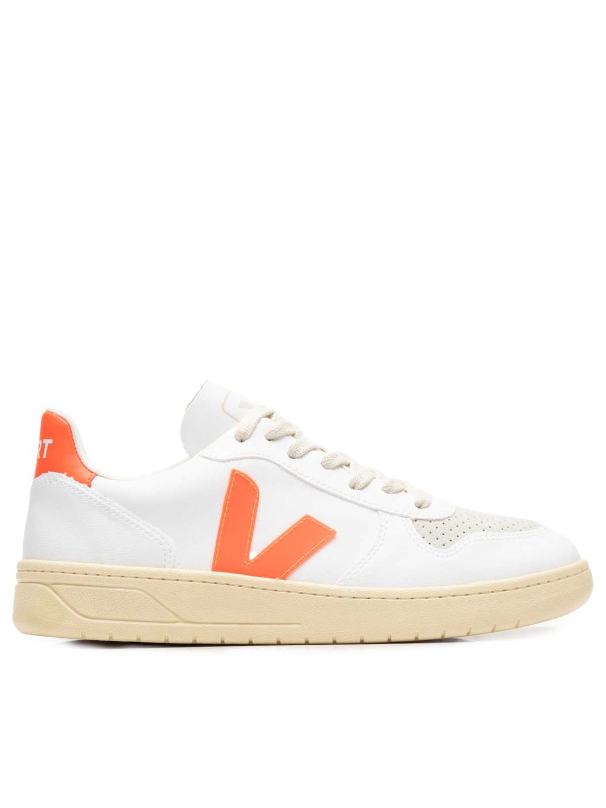 Tênis Feminino V-10 Cwl Fluo - Branco