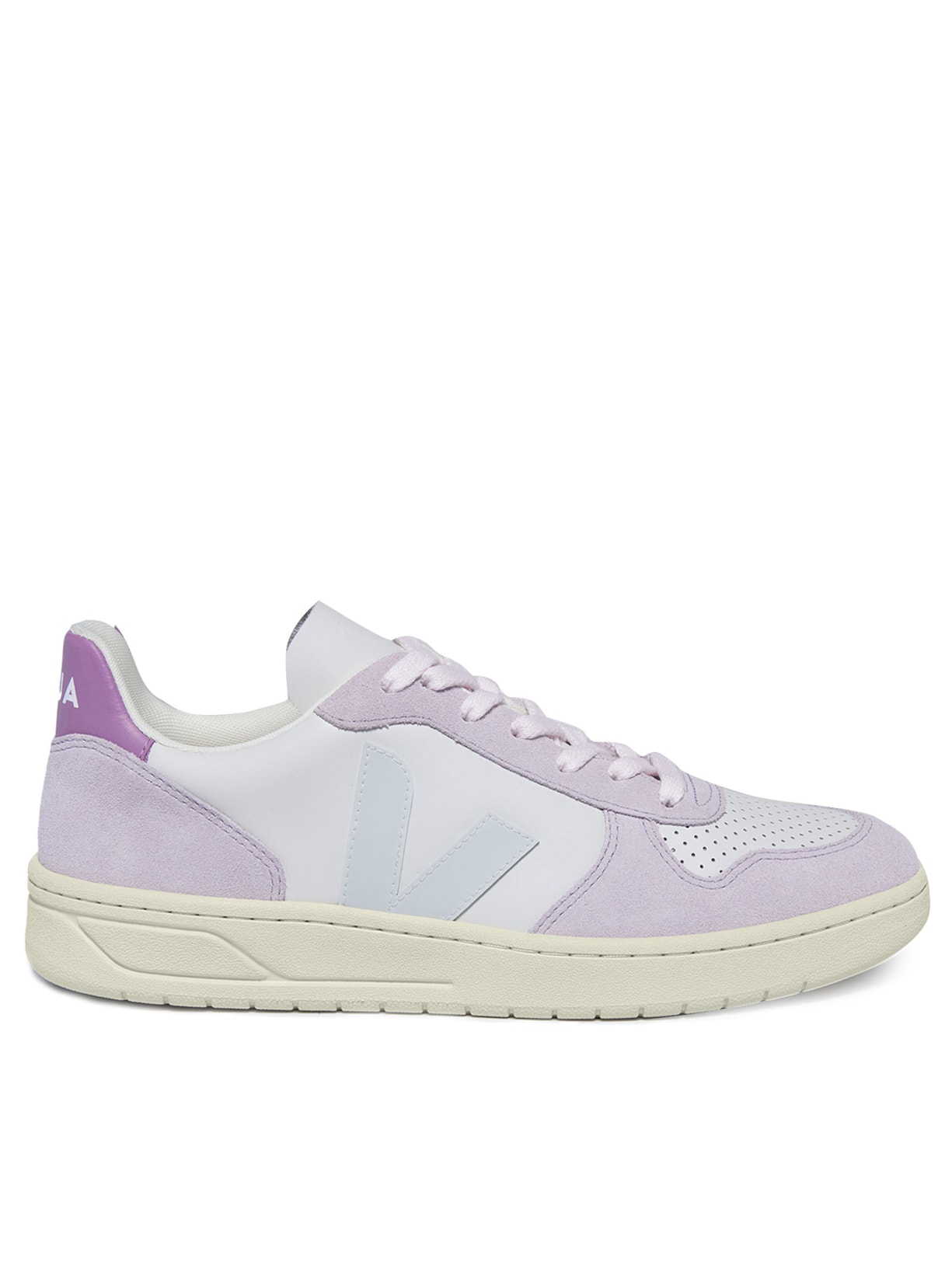 Tênis Feminino V-10 Leath Gravel Menthol Parme - Roxo