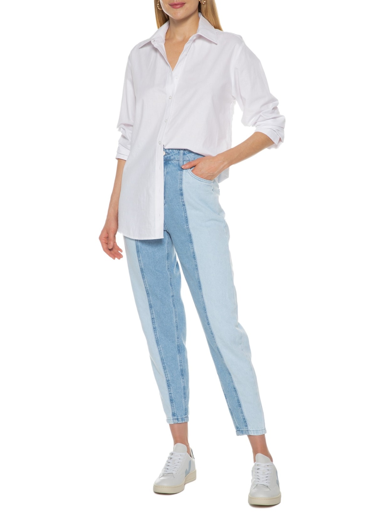 Tênis Feminino V-12 Azul Vert Shoes