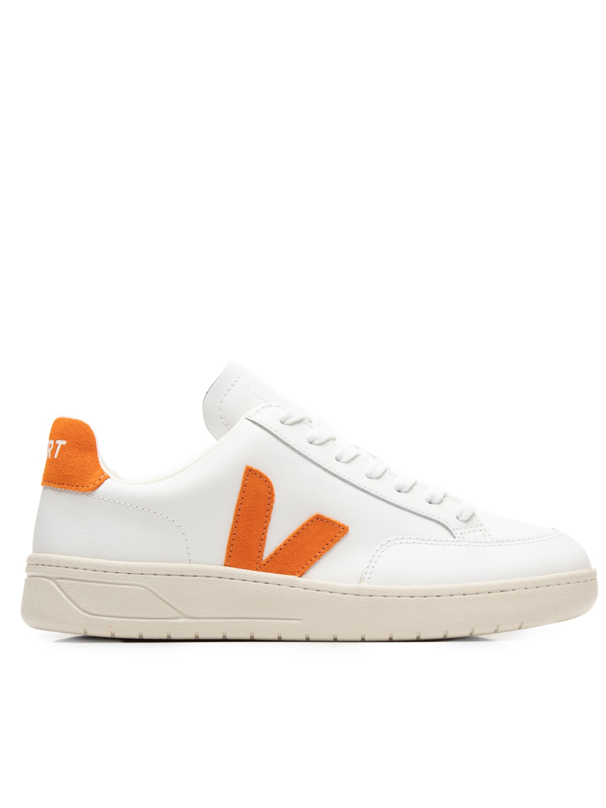 Tênis Feminino V-12 Couro Extra White Pumpkin  Branco Vert Shoes