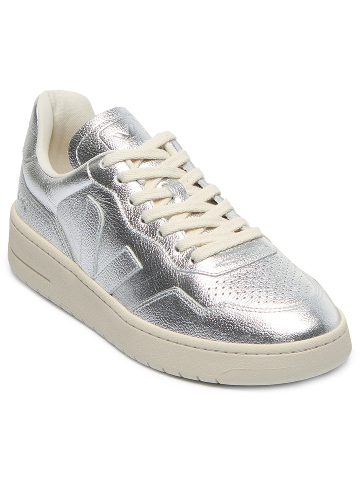 Tênis Feminino V-90 O.T. Leather Prateado Veja