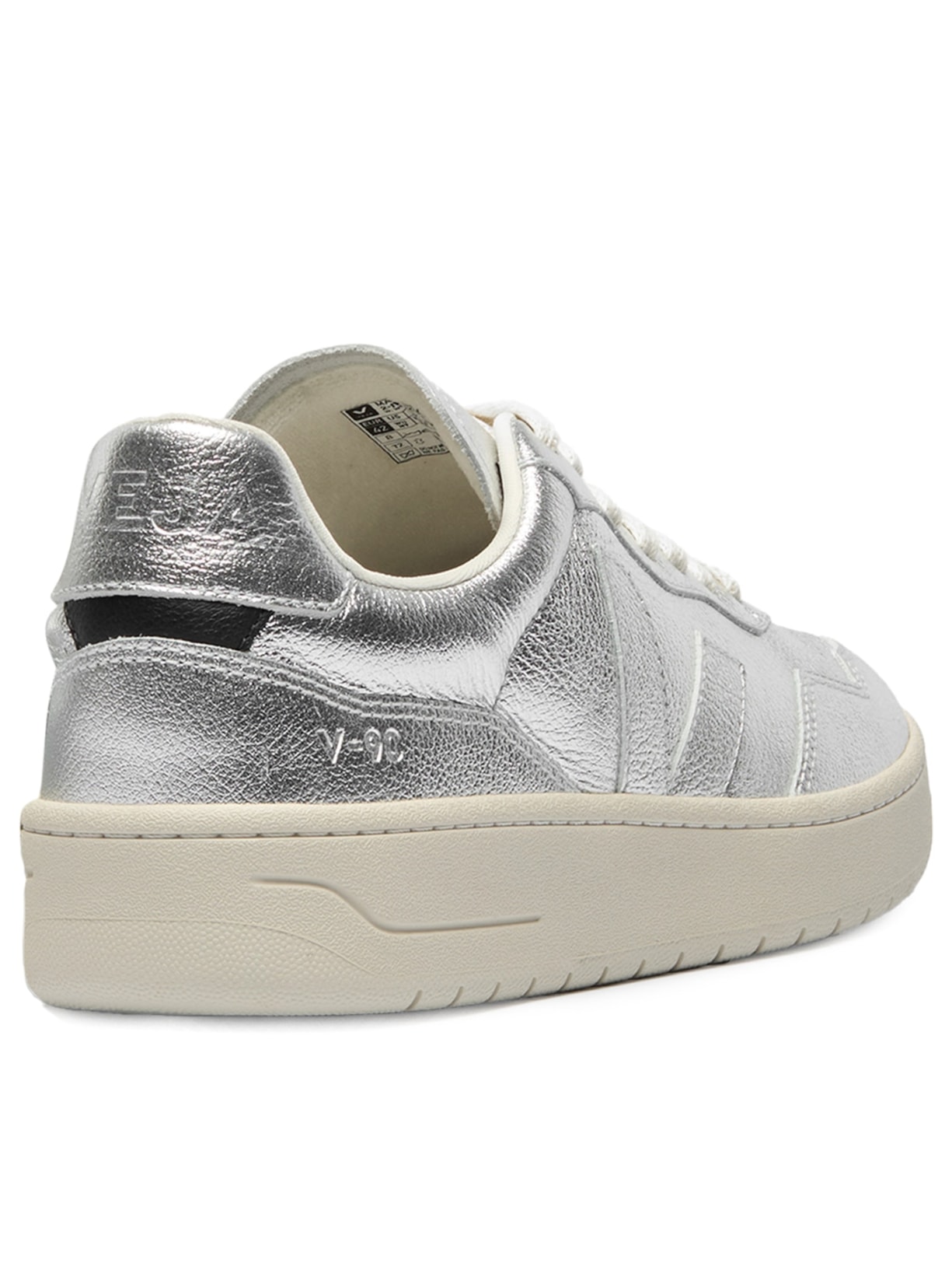 Tênis Feminino V-90 O.T. Leather Prateado Veja