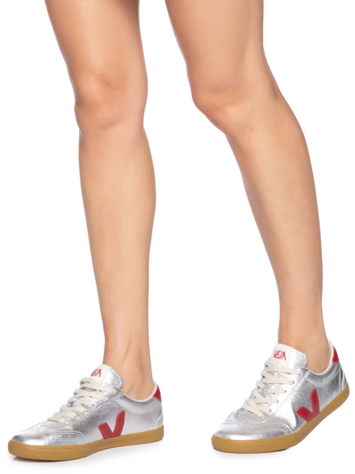 Tênis Feminino Volley OT Leather Prateado Veja