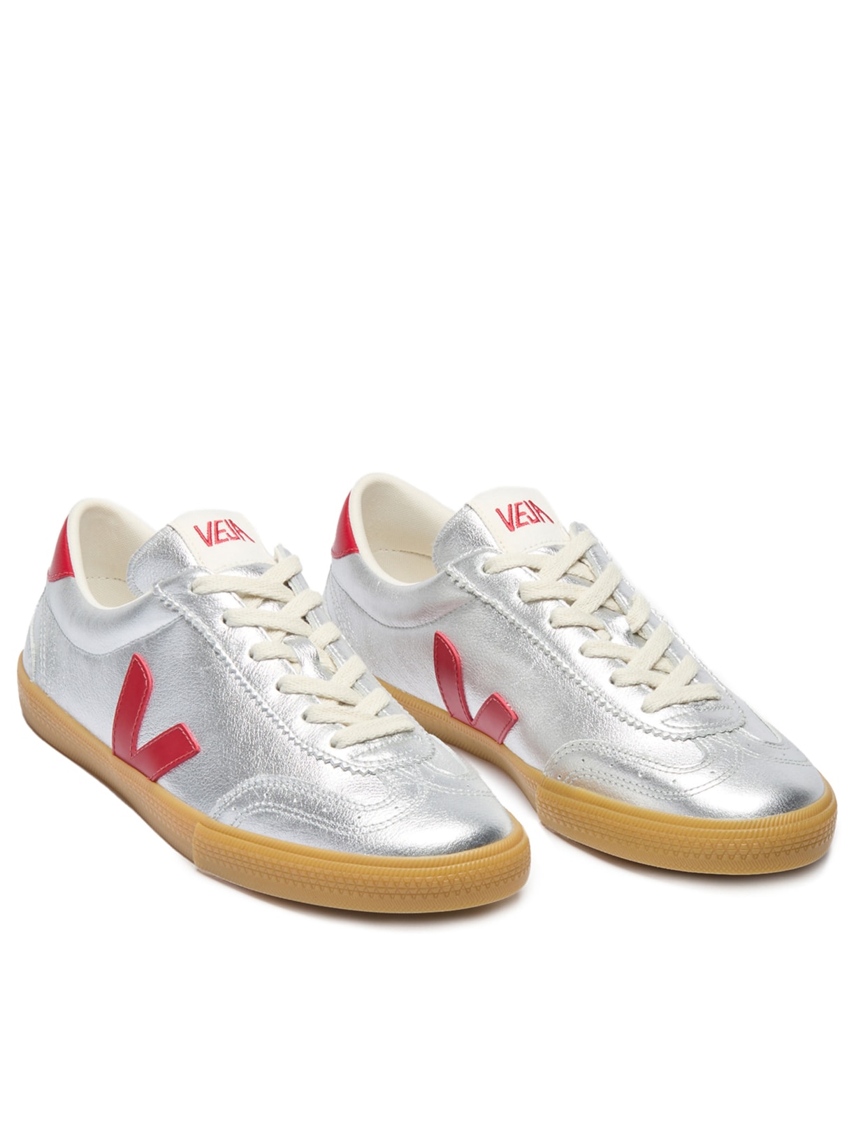 Tênis Feminino Volley OT Leather Prateado Veja