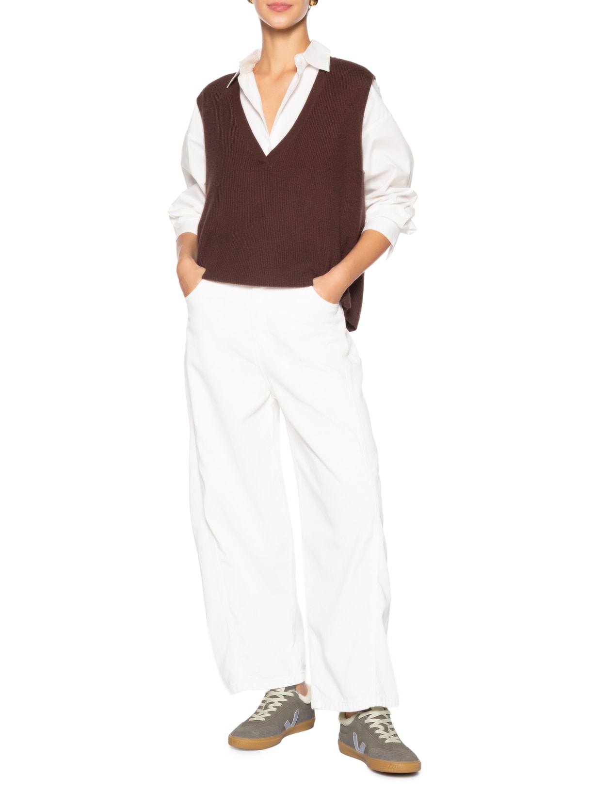 Tênis Feminino Volley Suede Bege Veja