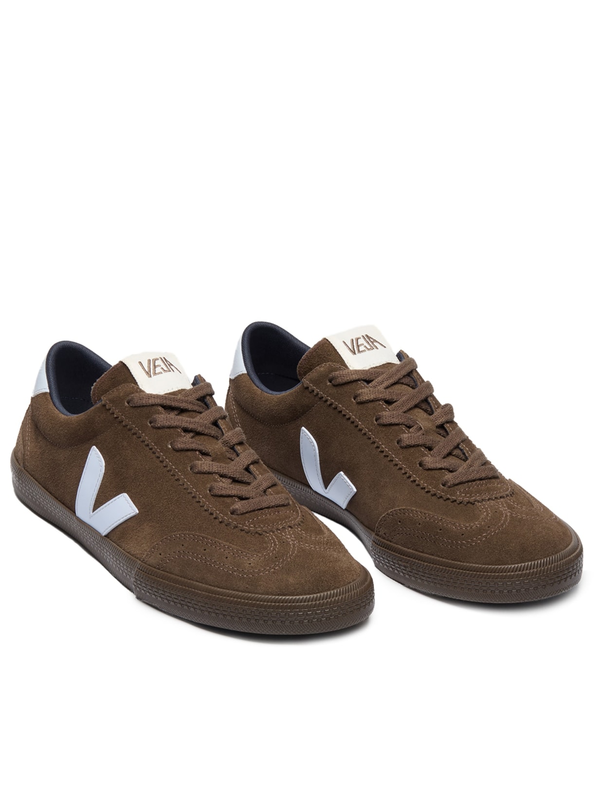 Tênis Feminino Volley Suede Marrom Veja