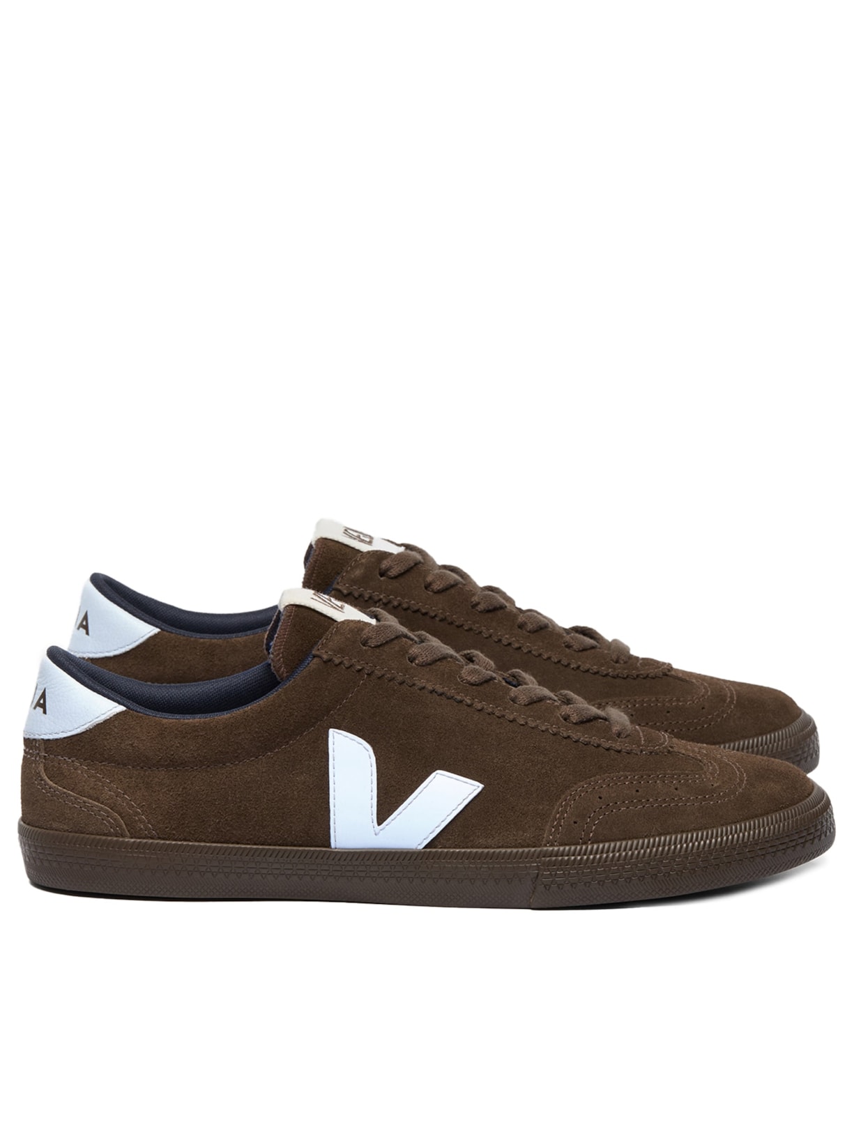 Tênis Feminino Volley Suede Marrom Veja