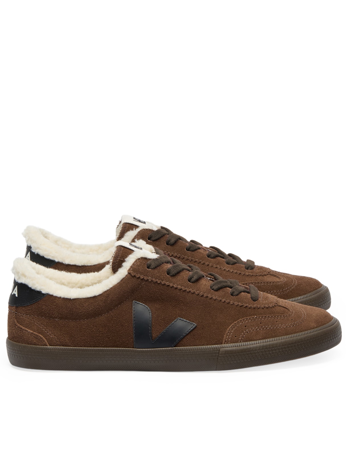 Tênis Feminino Volley Suede Marrom Veja