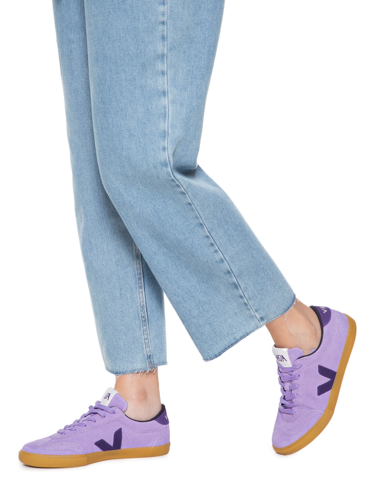 Tênis Feminino Volley Suede Roxo Veja