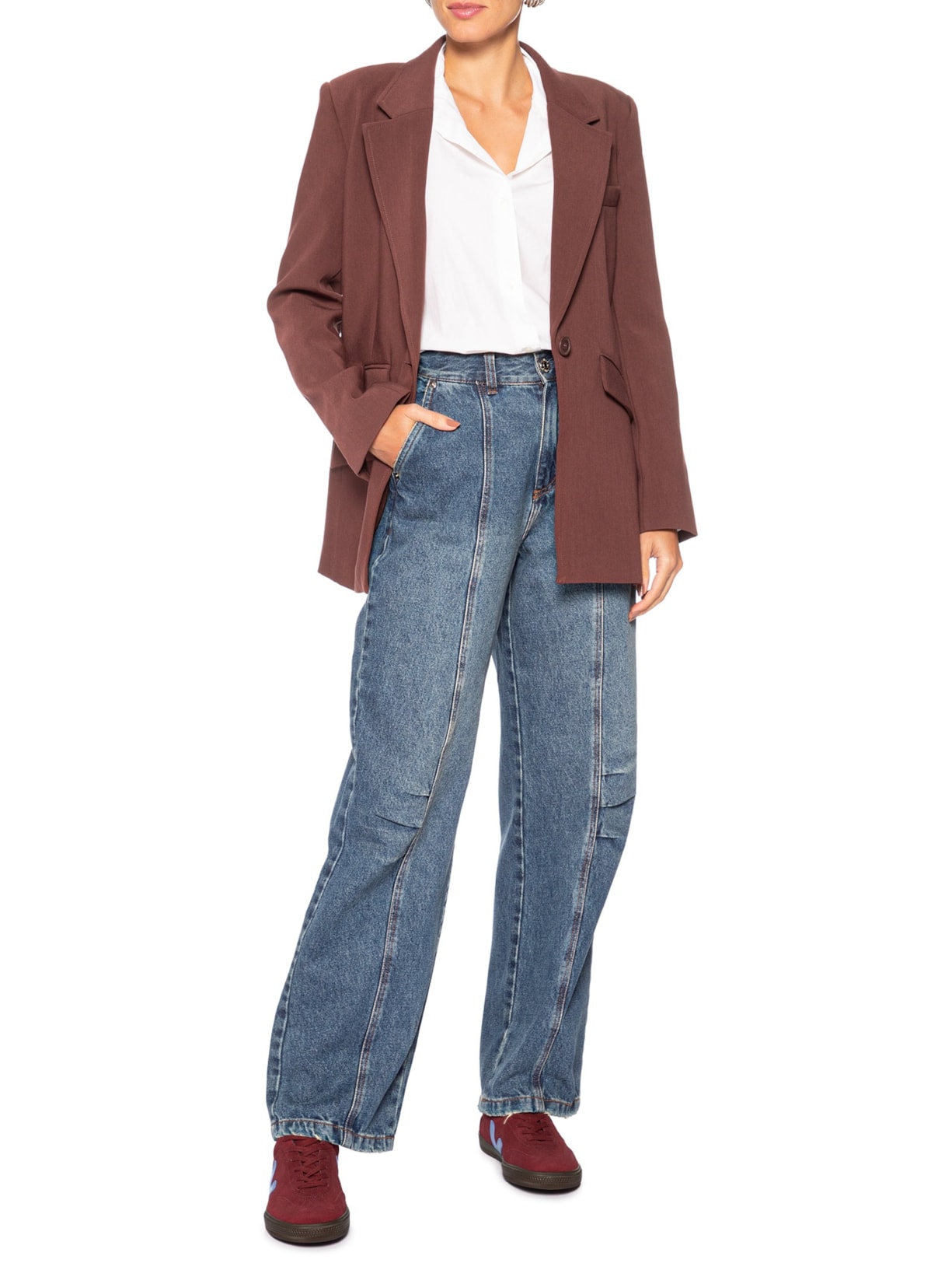 Tênis Feminino Volley Suede Vermelho Veja