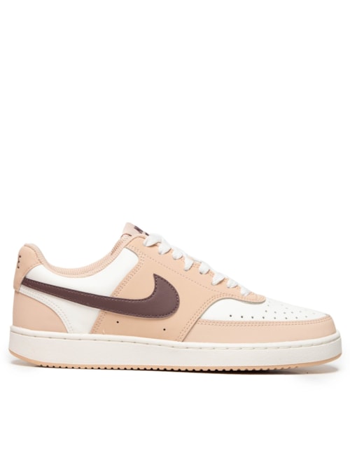 Tênis Feminino W Court Vision Low - Marrom