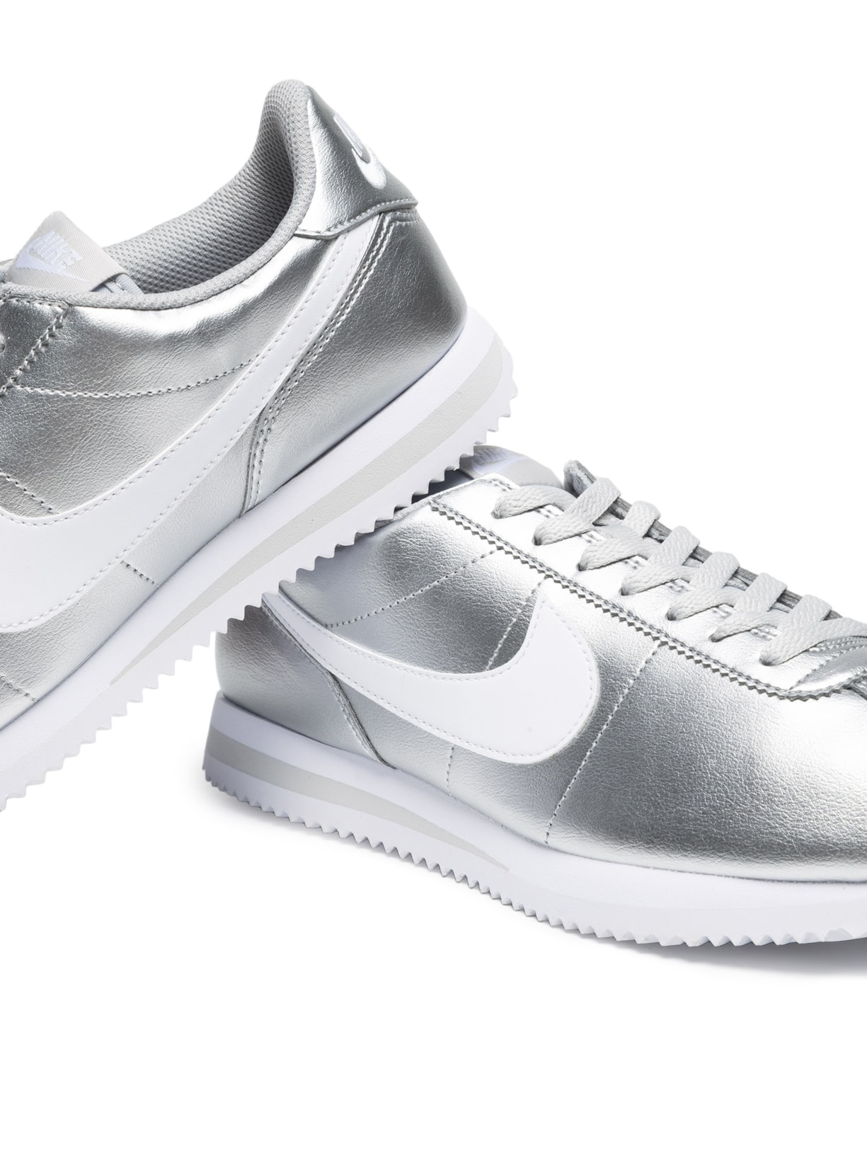 Tênis Feminino W Nike Cortez Mttlc Prateado Nike