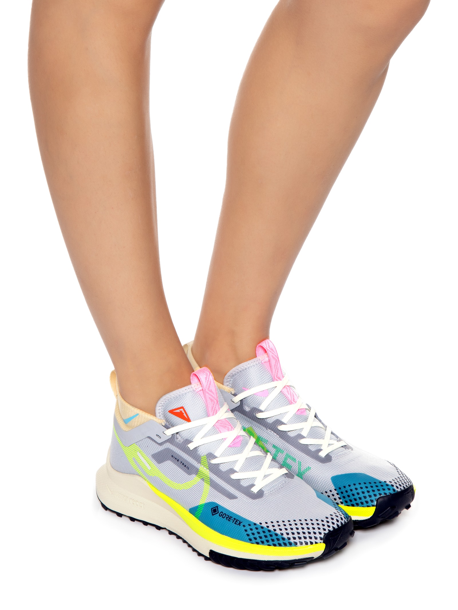 Tênis Feminino W React Pegasus Trail 4 Gtx - Nike - Cinza