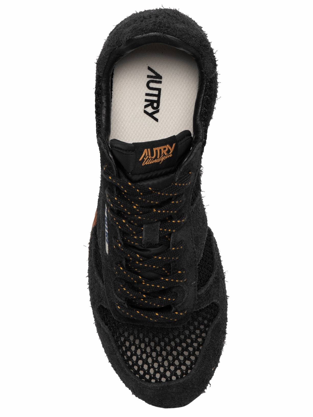 Tênis Feminino Windspin Low Knitted Suede Preto Autry