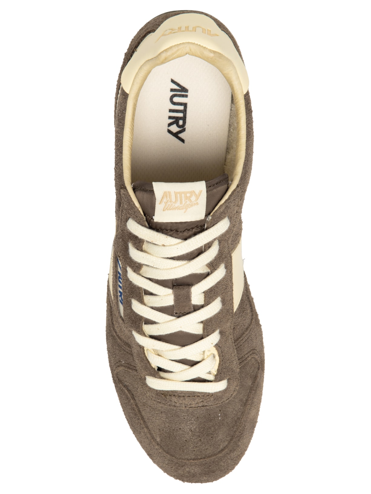 Tênis Feminino Windspin Low Suede Leather Marrom Autry