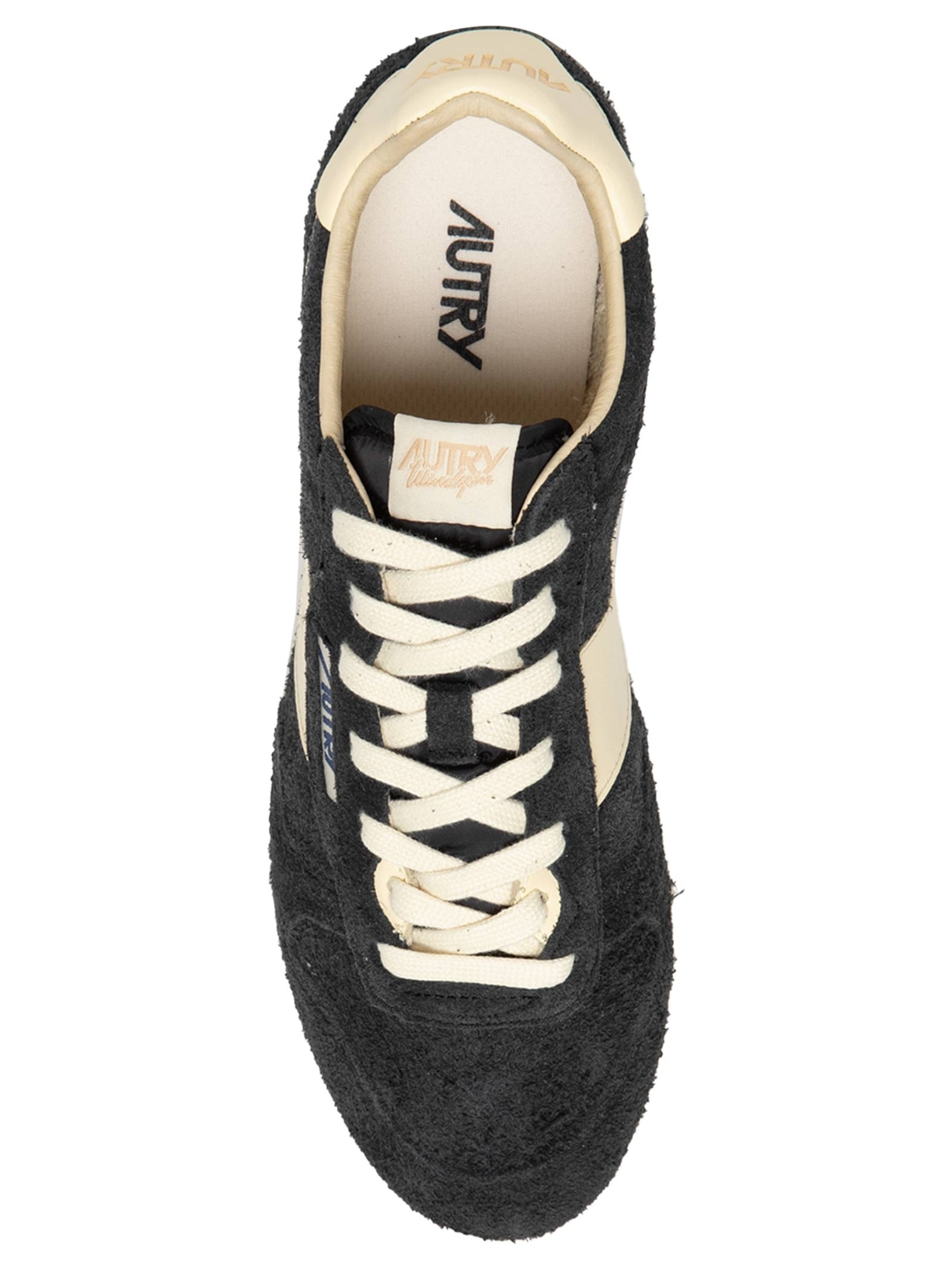 Tênis Feminino Windspin Low Suede Leather Preto Autry