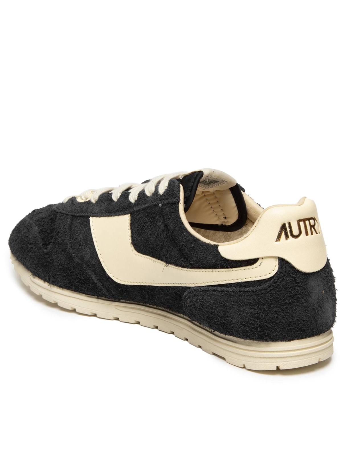 Tênis Feminino Windspin Low Suede Leather Preto Autry