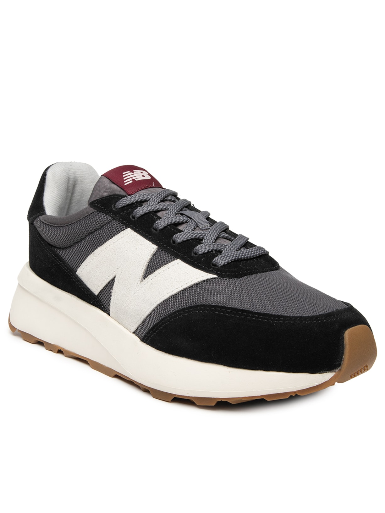 Tênis Masculino 370V1 Preto New Balance