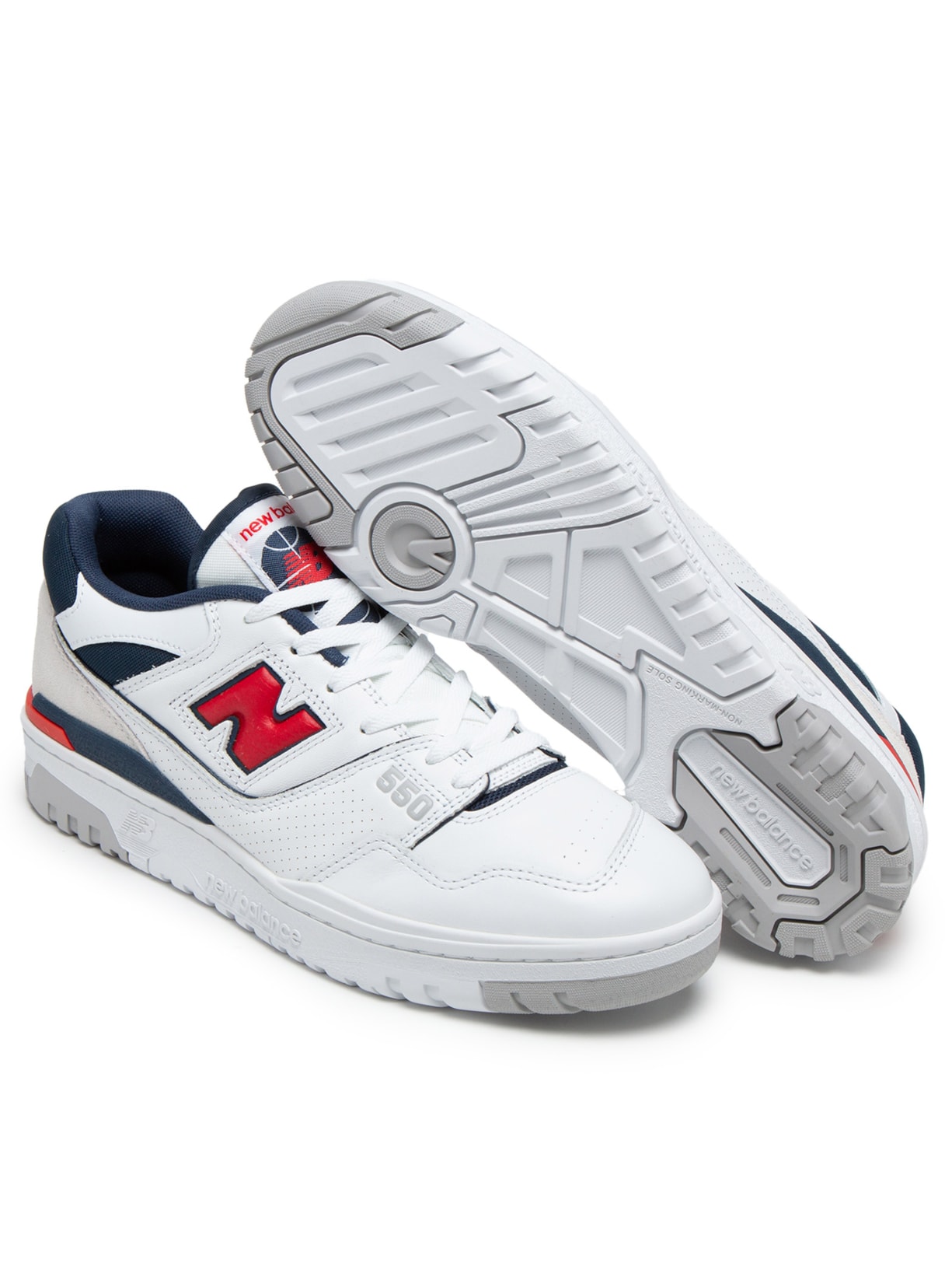 Tênis Masculino 550 Branco New Balance