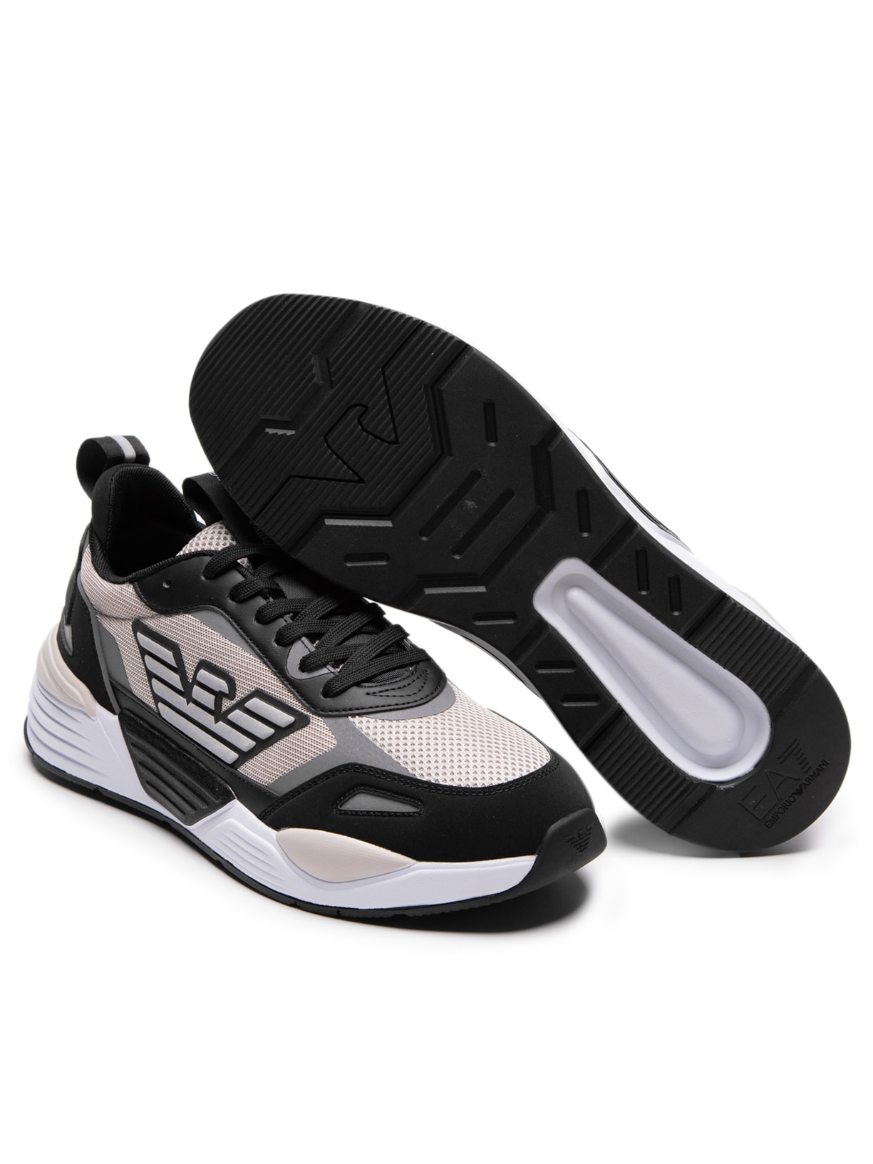 Tênis Masculino Ace Runner Bege Ea7 Emporio Armani