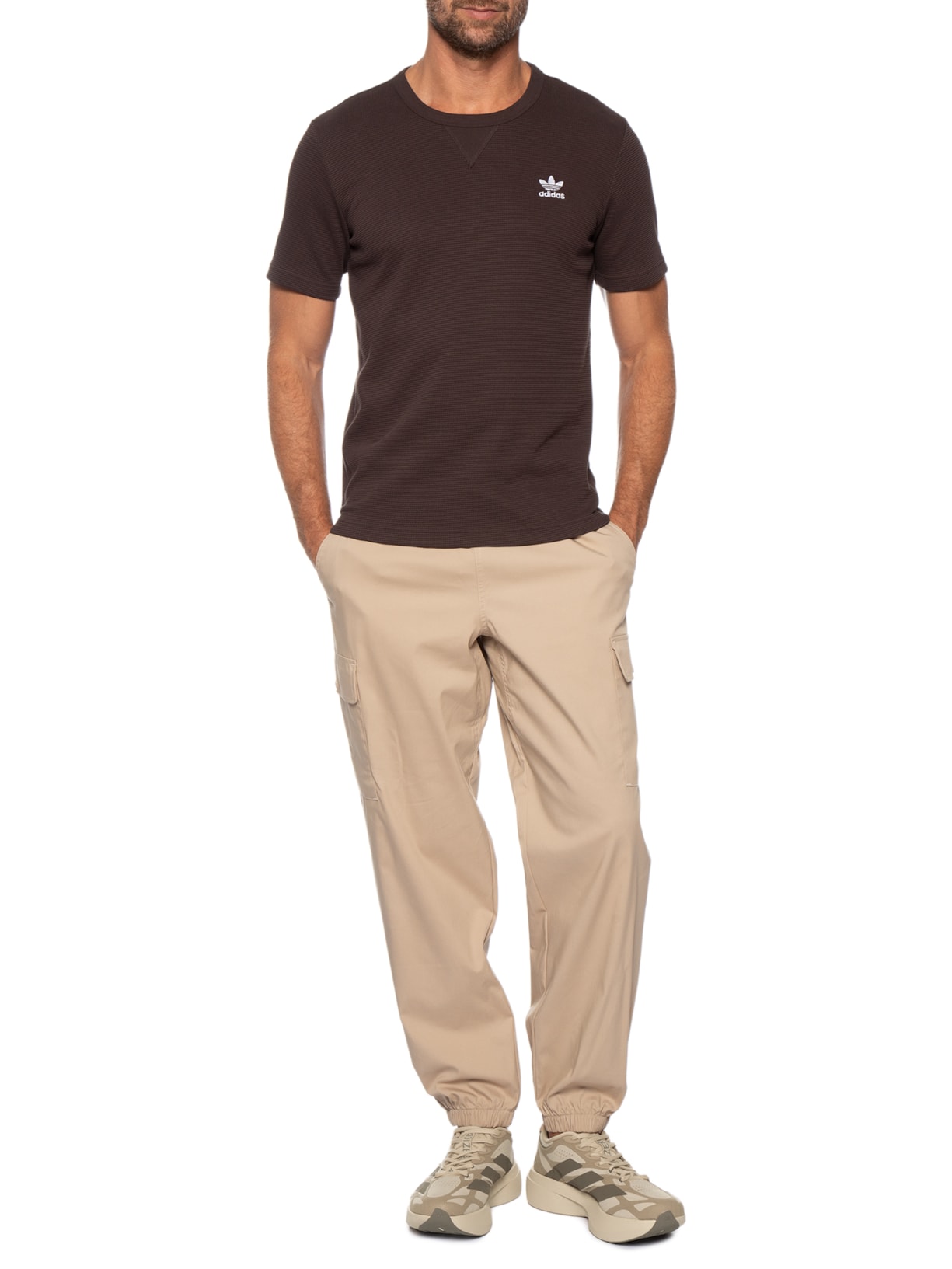 Tênis Masculino Adizero Evo SL EXO Marrom Adidas