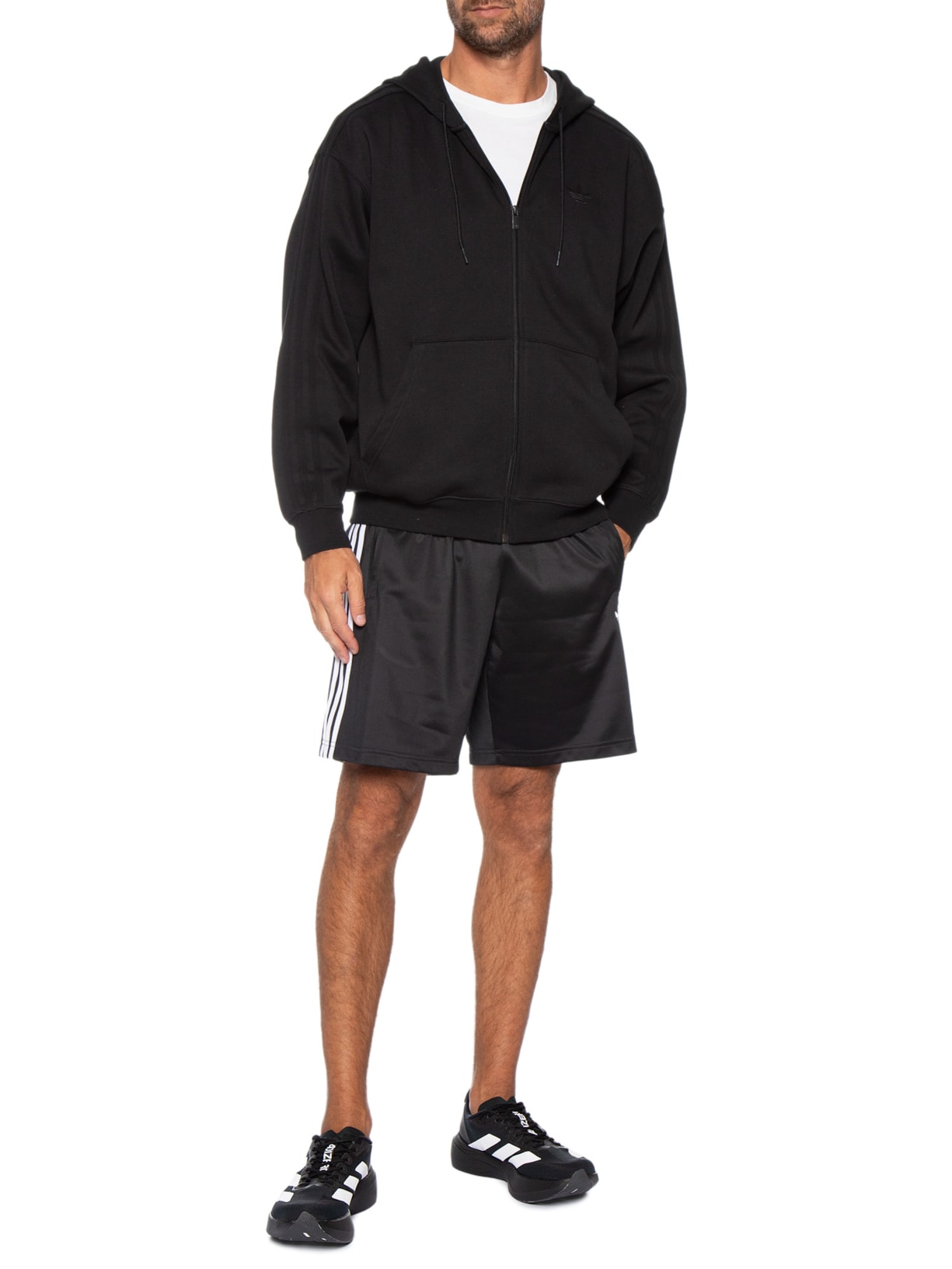 Tênis Masculino Adizero Evo SL Woven Preto Adidas