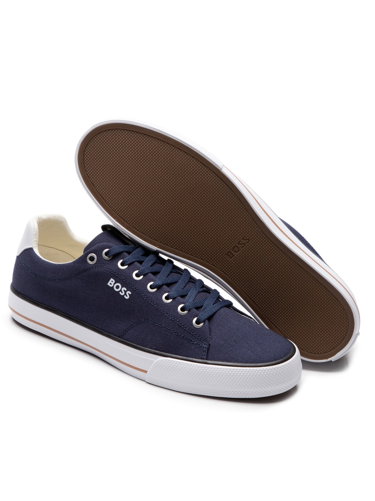 Tênis Masculino Aiden Tenn Cv Azul Boss