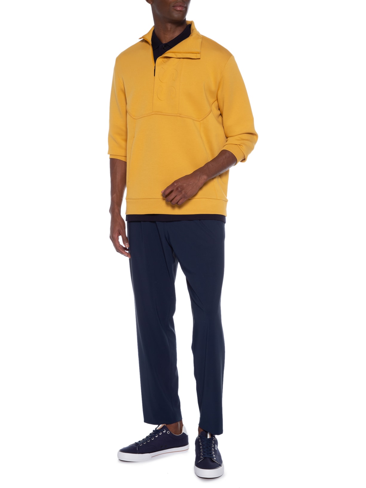 Tênis Masculino Aiden Tenn Cv Azul Boss
