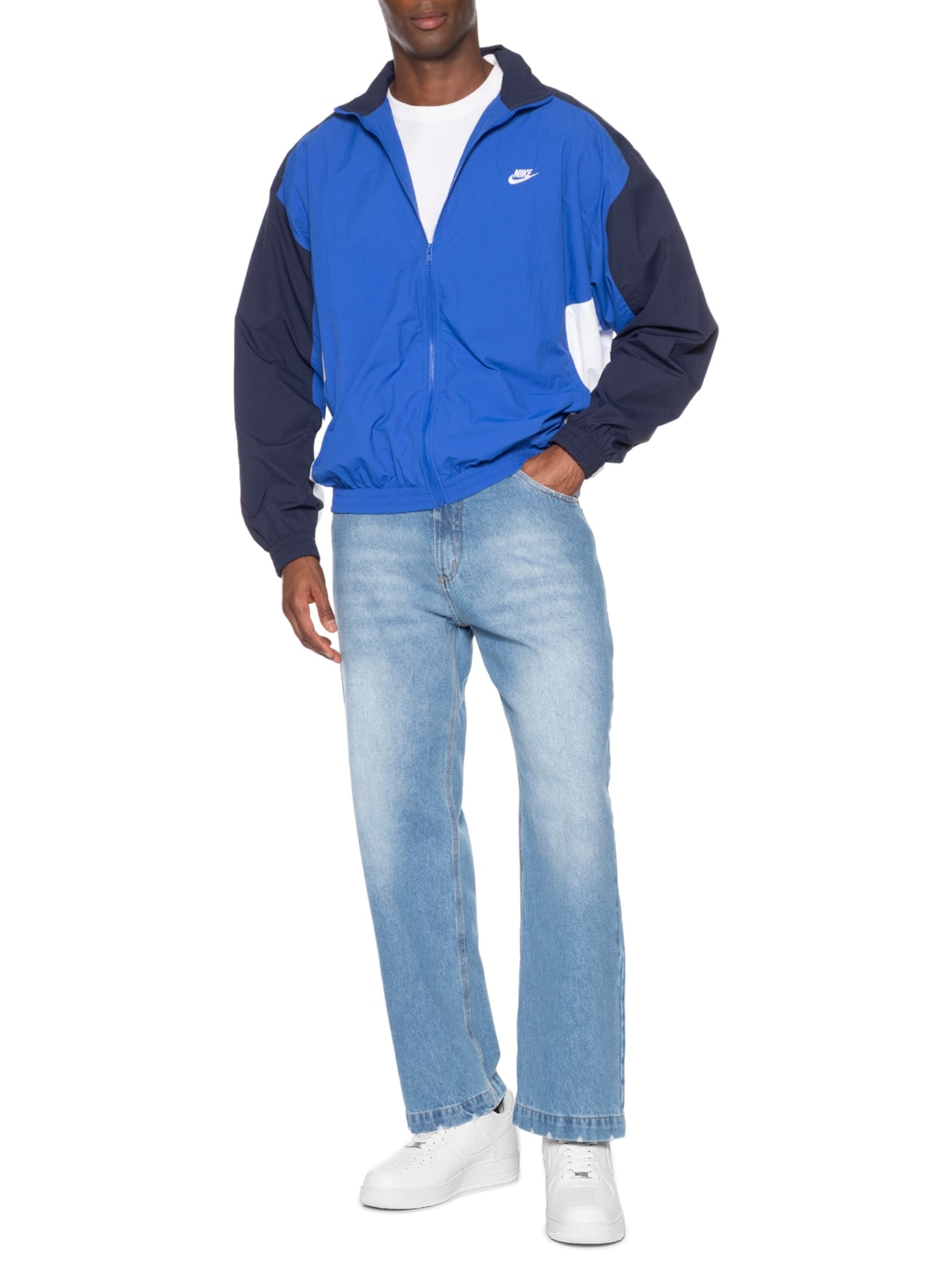 Tênis Masculino Air Force 1 '07 Branco Nike