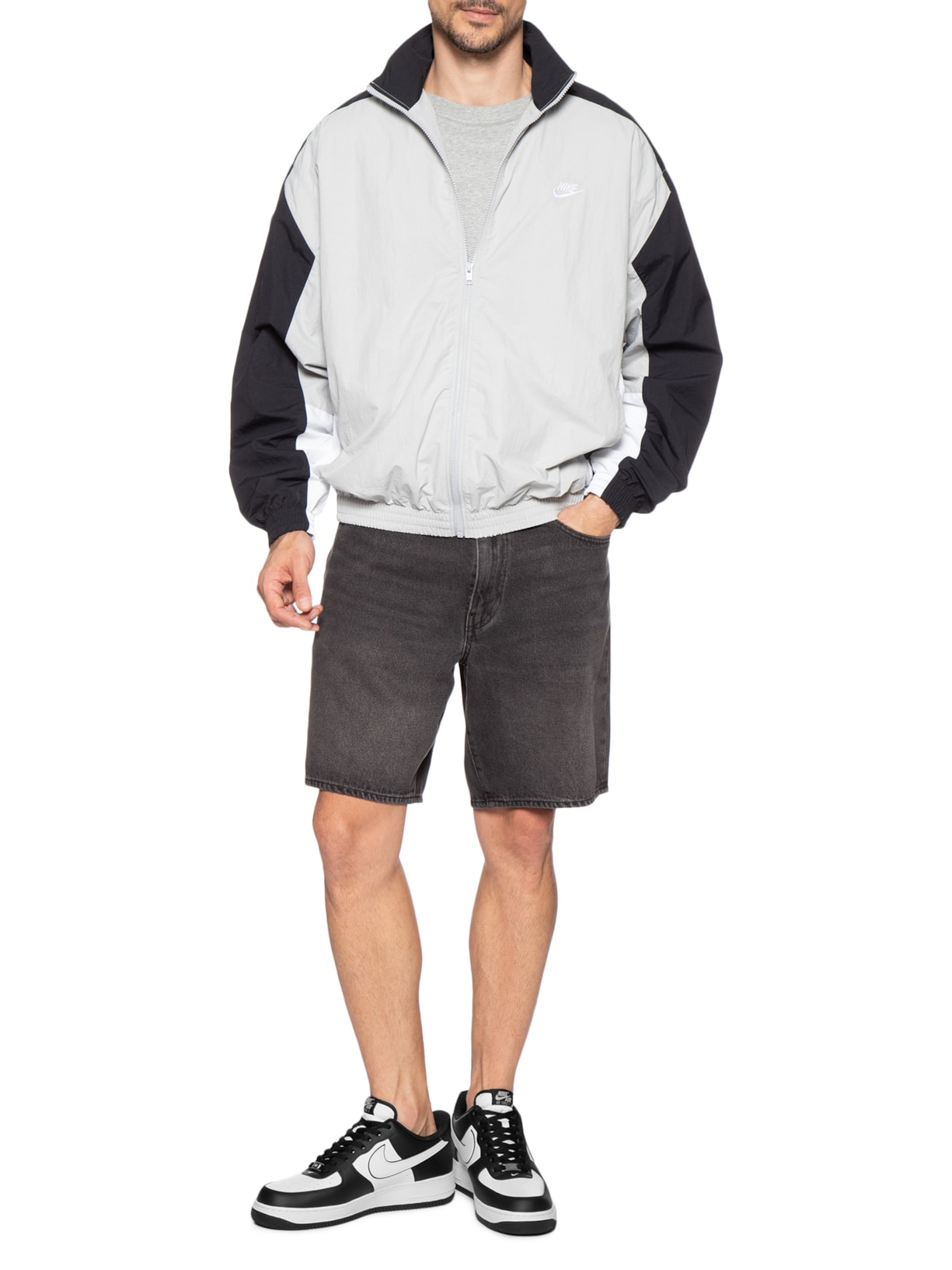 Tênis Masculino Air Force 1 '07 Preto Nike