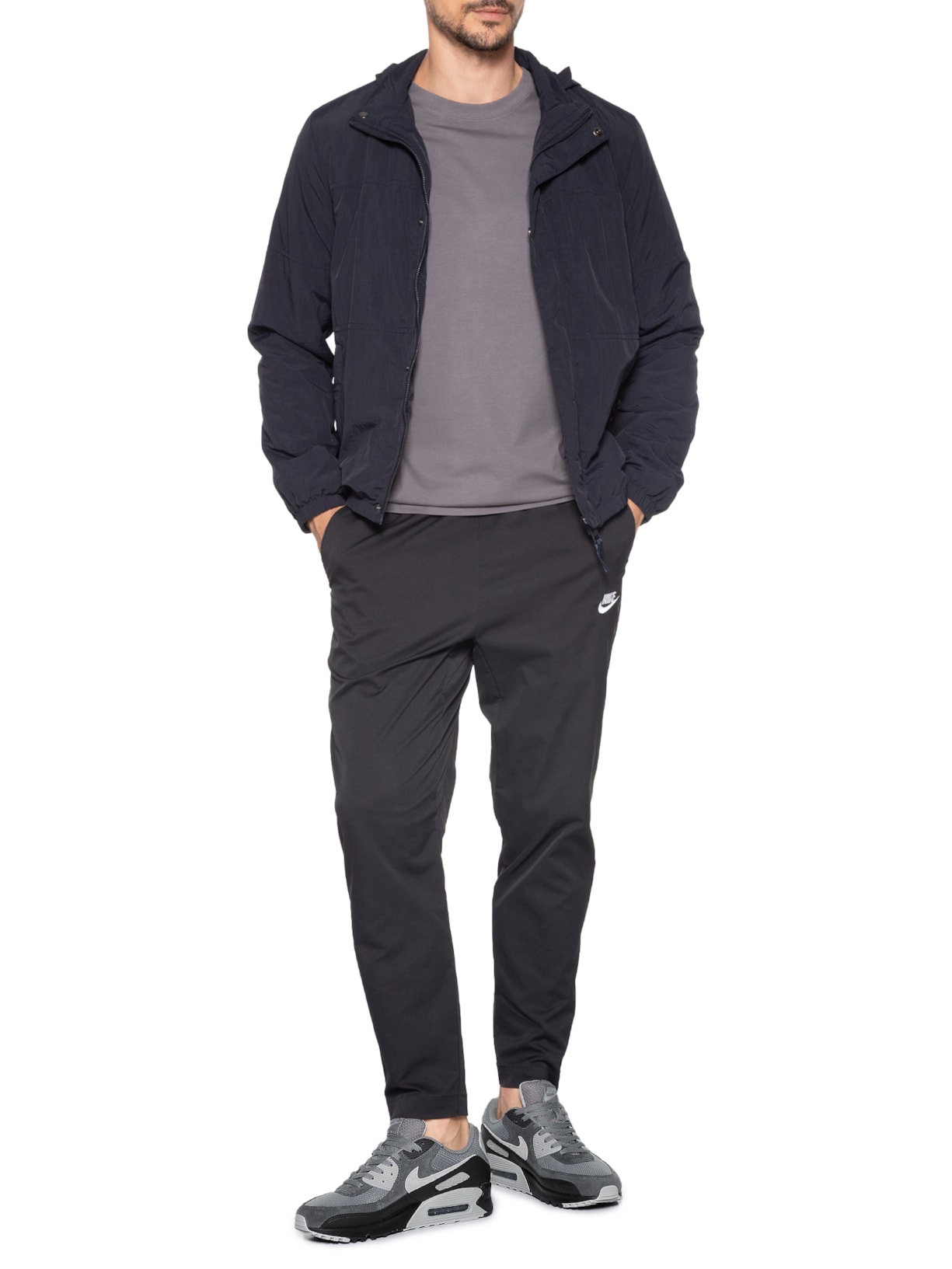 Tênis Masculino Air Max 90 Preto Nike