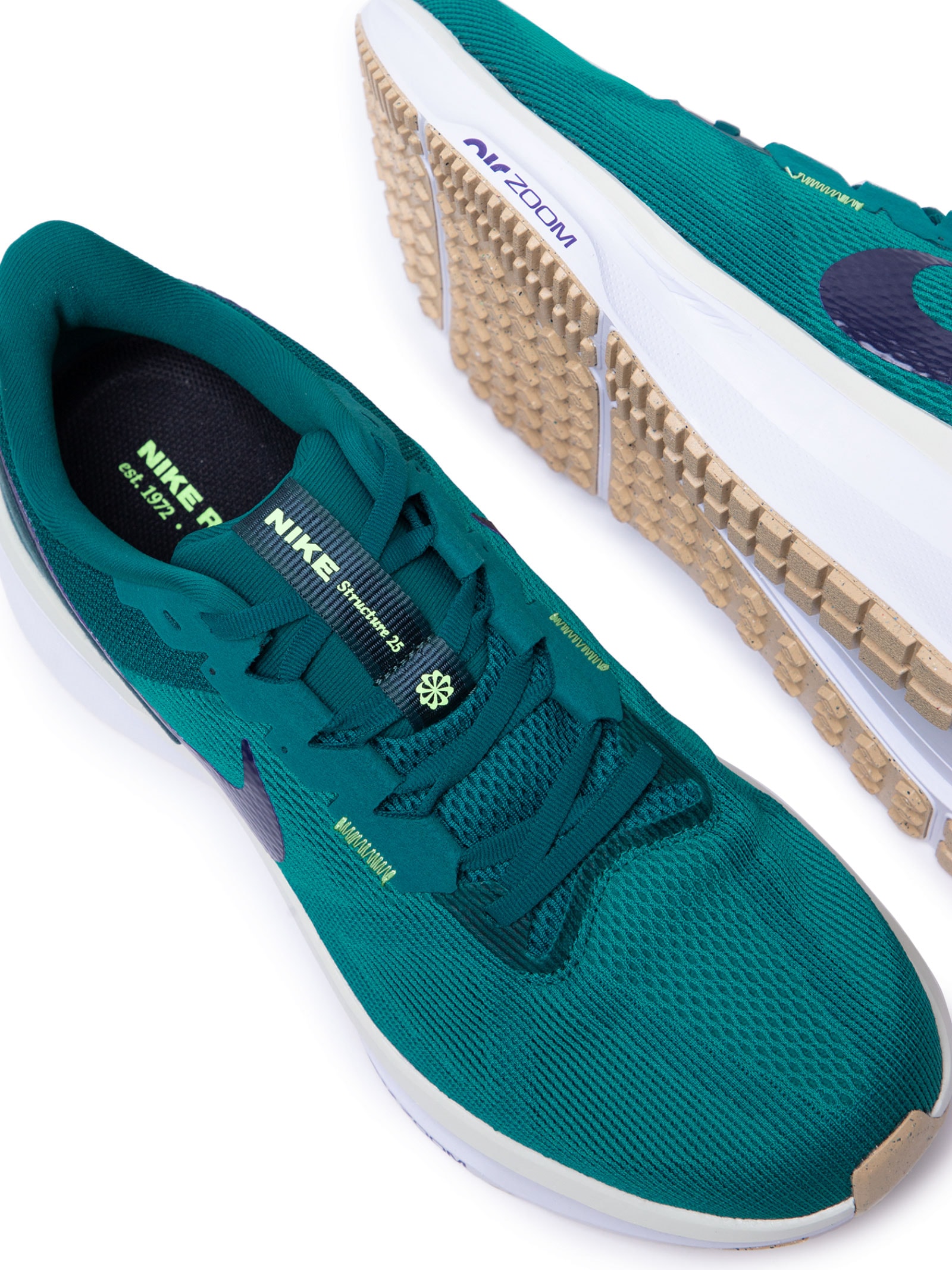 Nike - Tênis Masculino Air Zoom Structure 25 - Verde