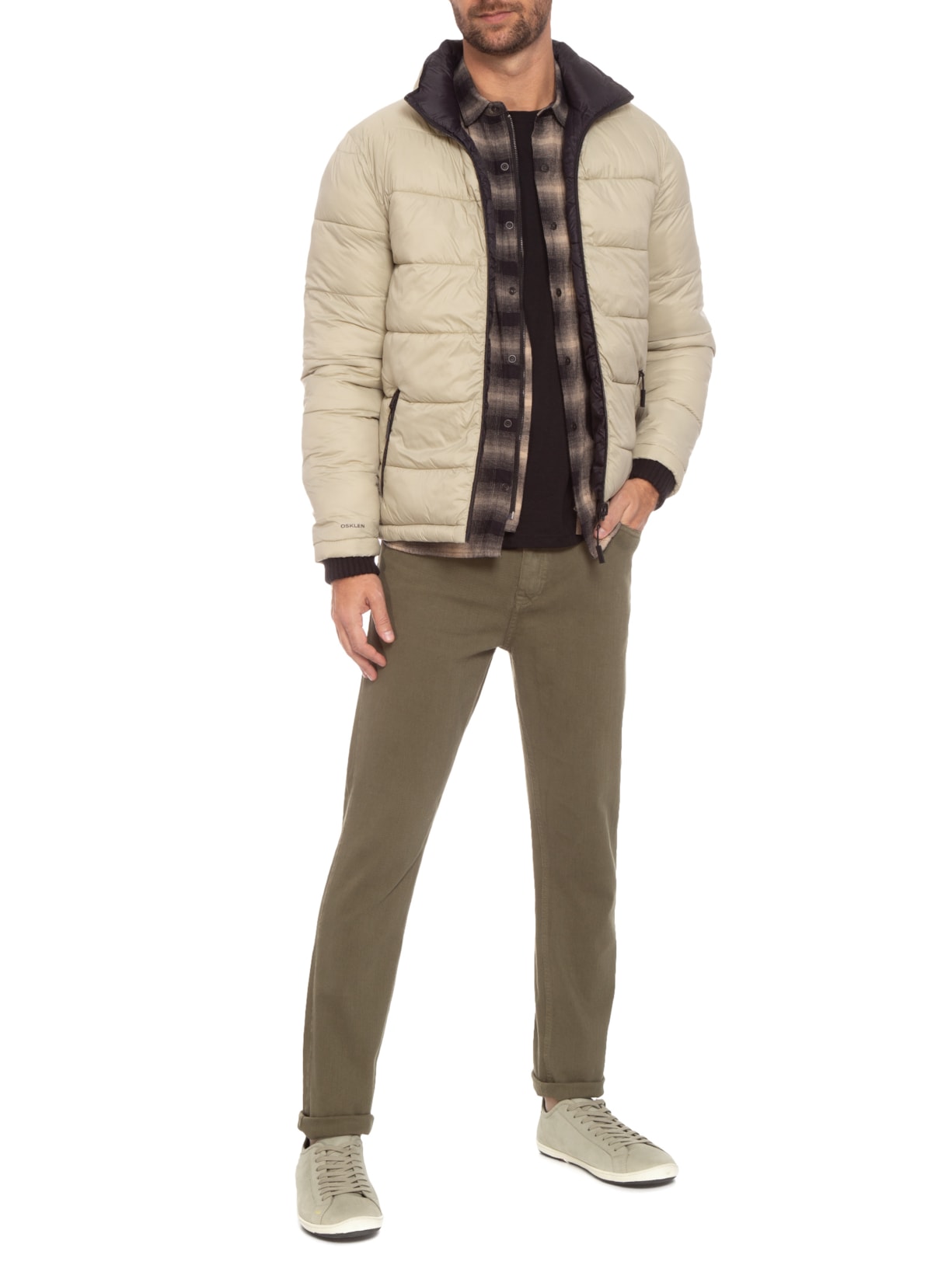 Tênis Masculino Arpex Flow Nobuck Bege Osklen