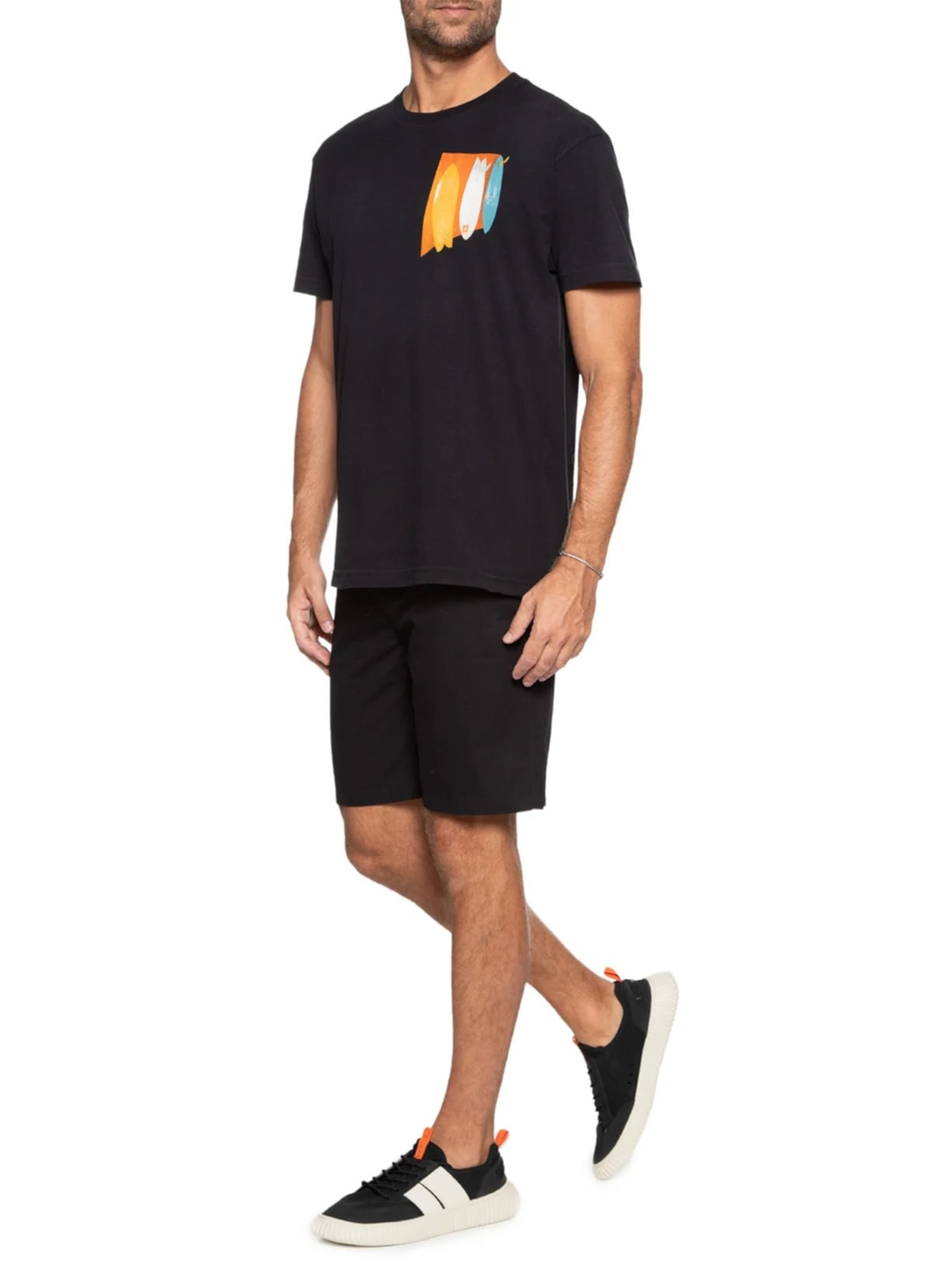 Tênis Masculino ARPX Straps Preto Osklen