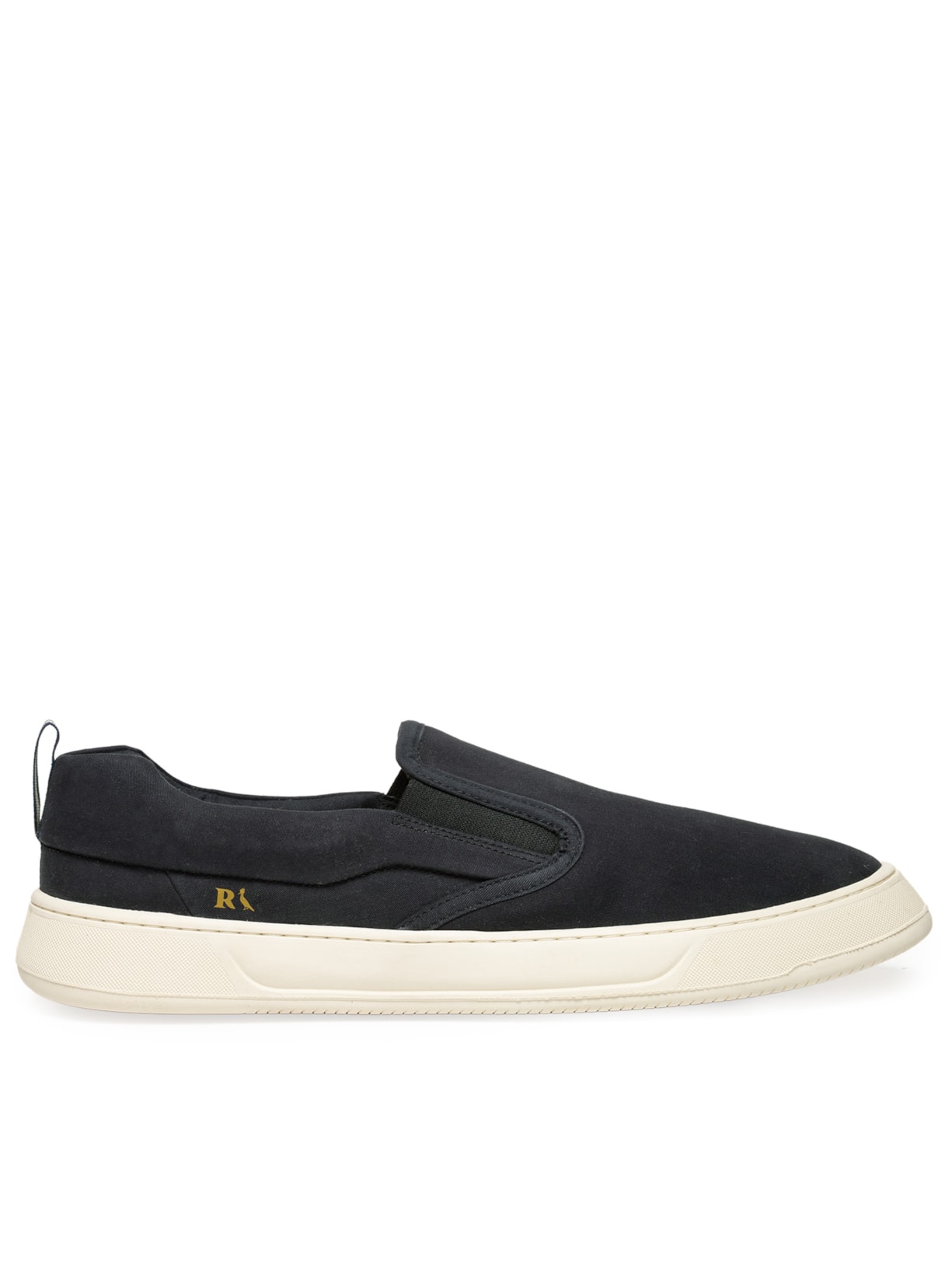 Tênis Masculino Asher Slip On - Preto