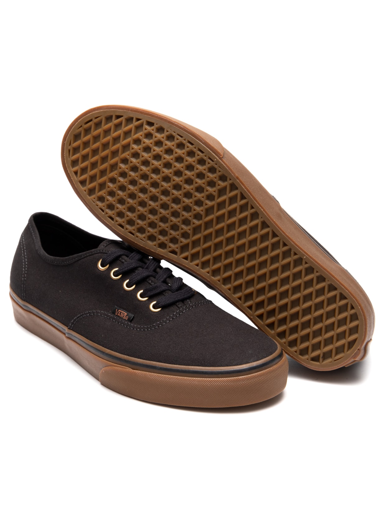 Tênis Masculino Authentic Rubber Vans Preto