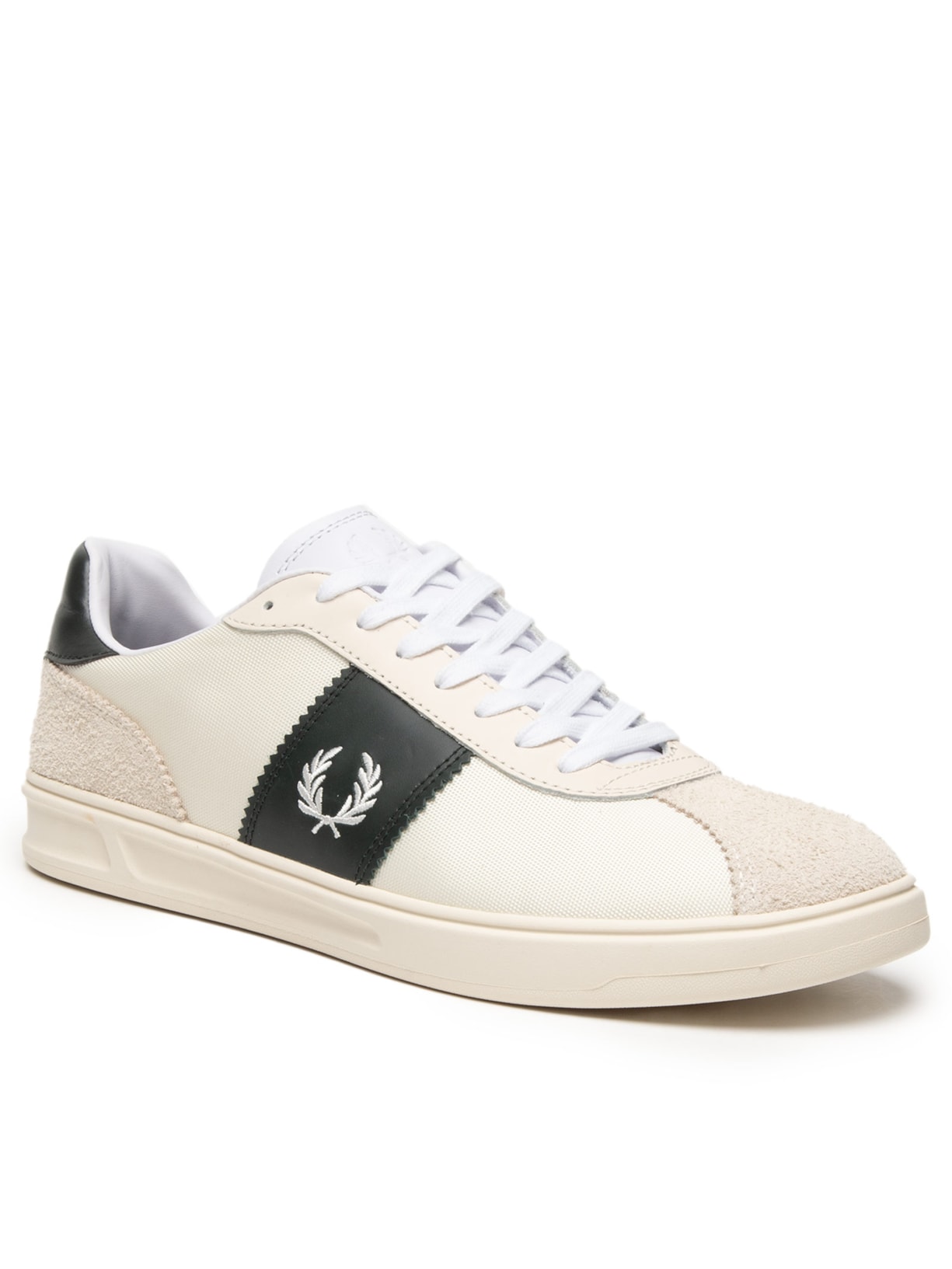 Tênis Masculino B4 Textured Poly Bege Fred Perry