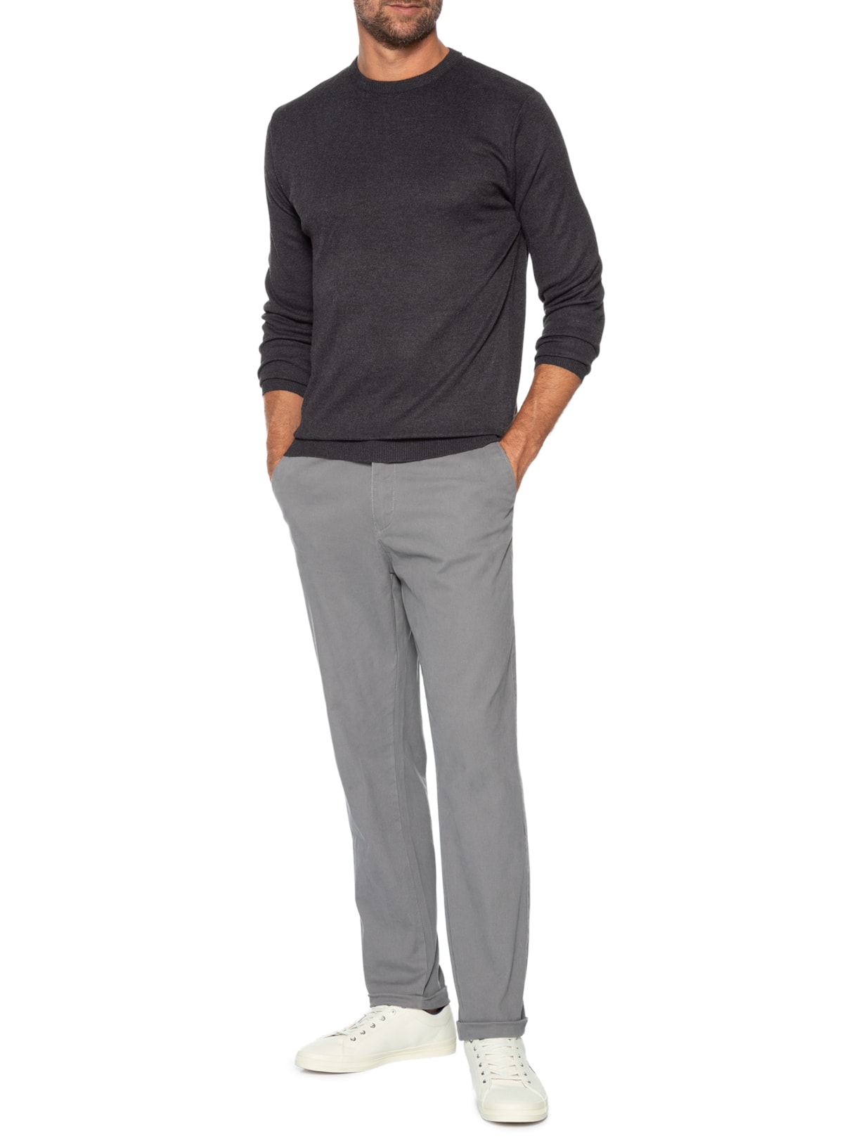 Tênis Masculino Baseline Canvas Branco Fred Perry